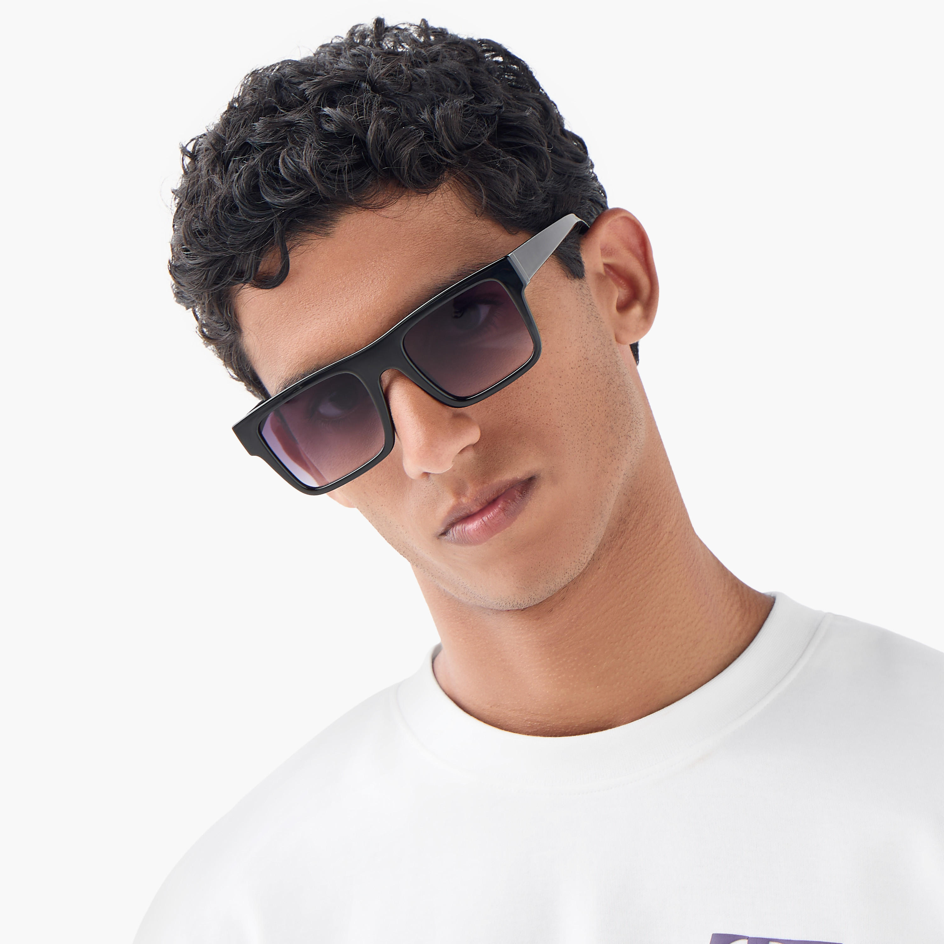 نظارة شمسية ملونة بإطار كامل-men-sunglasses-image-2