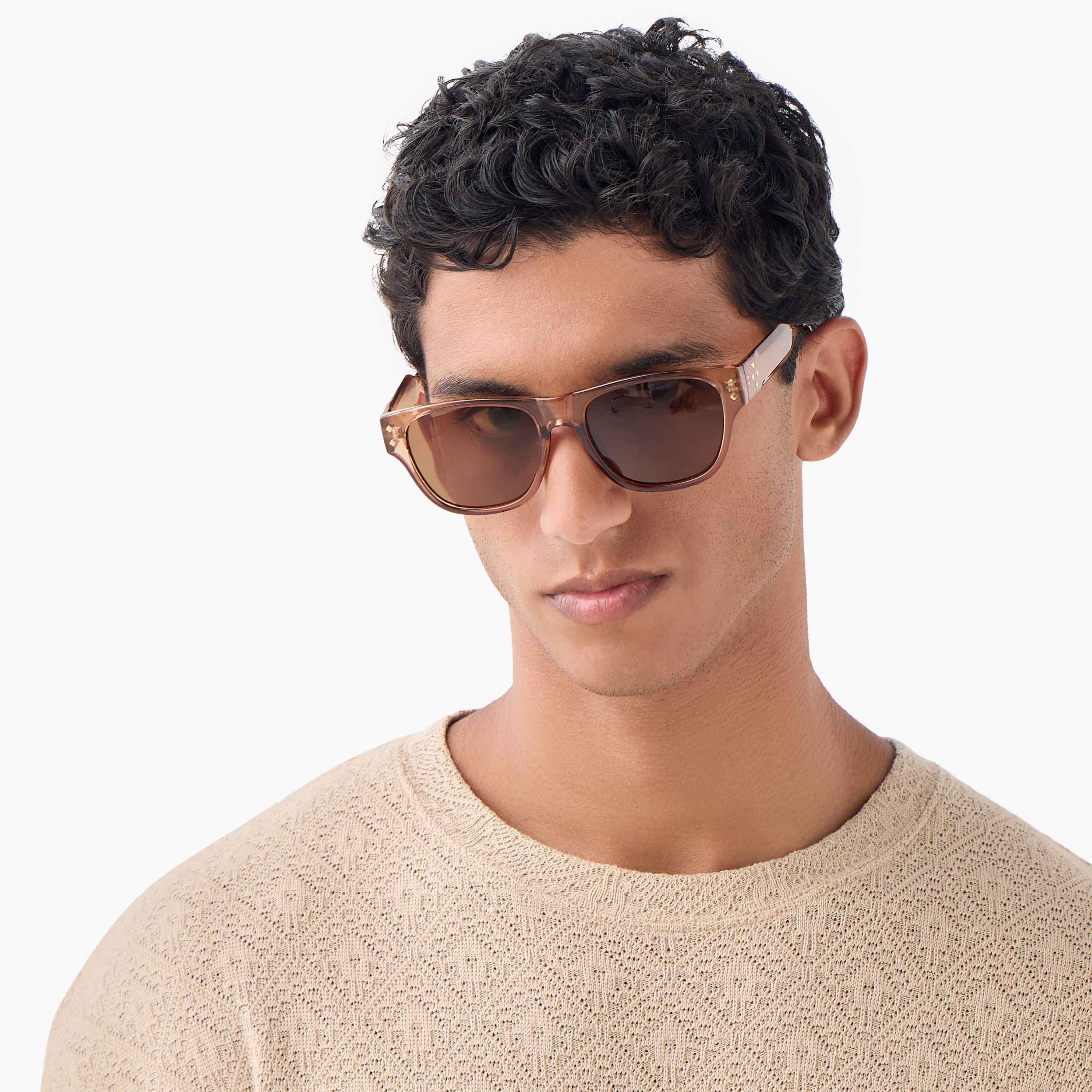 نظارة شمسية بإطار كامل وعدسات ملونة-men-sunglasses-image-4