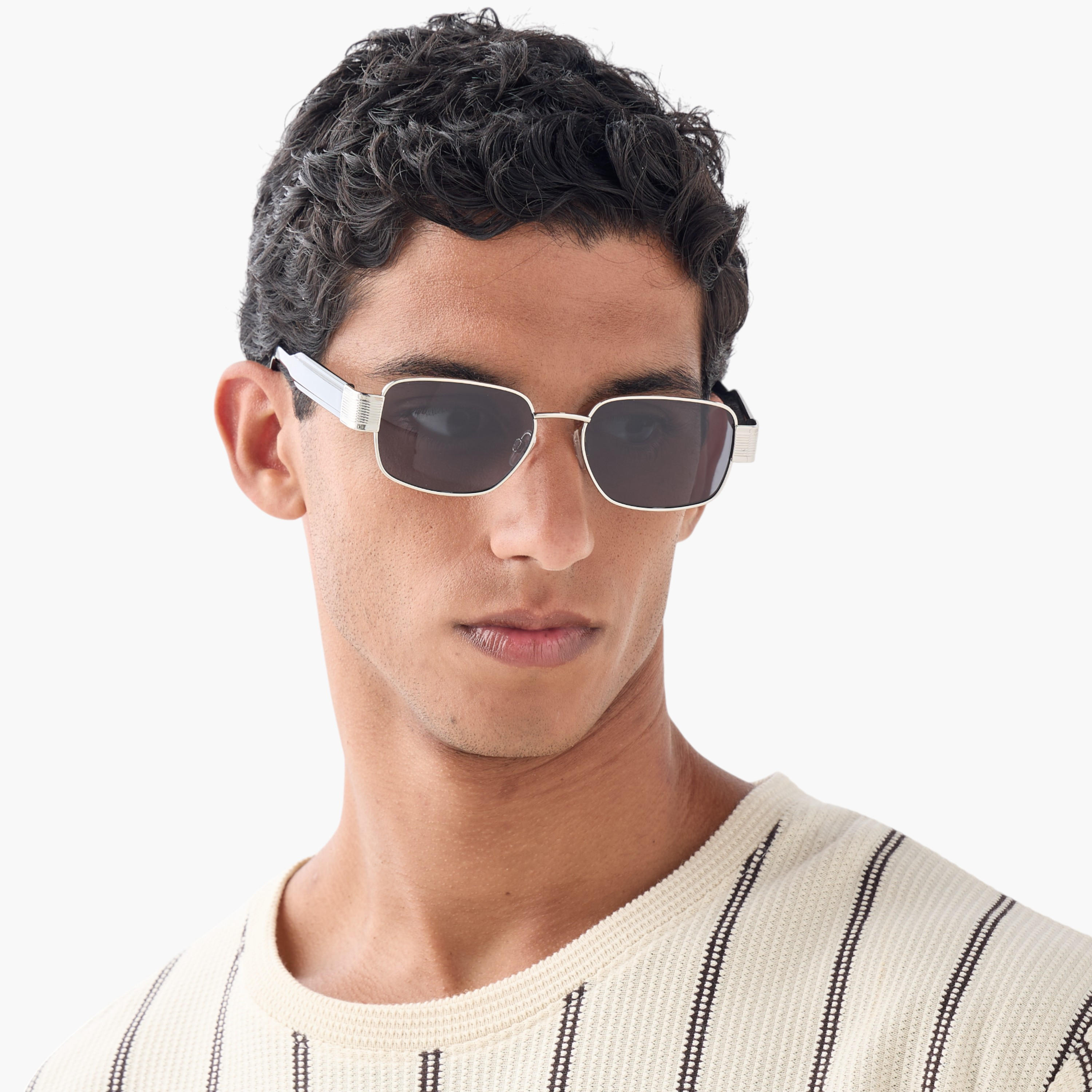 نظارات شمسية ملونة بإطار كامل مع وسادات أنف-men-sunglasses-image-2
