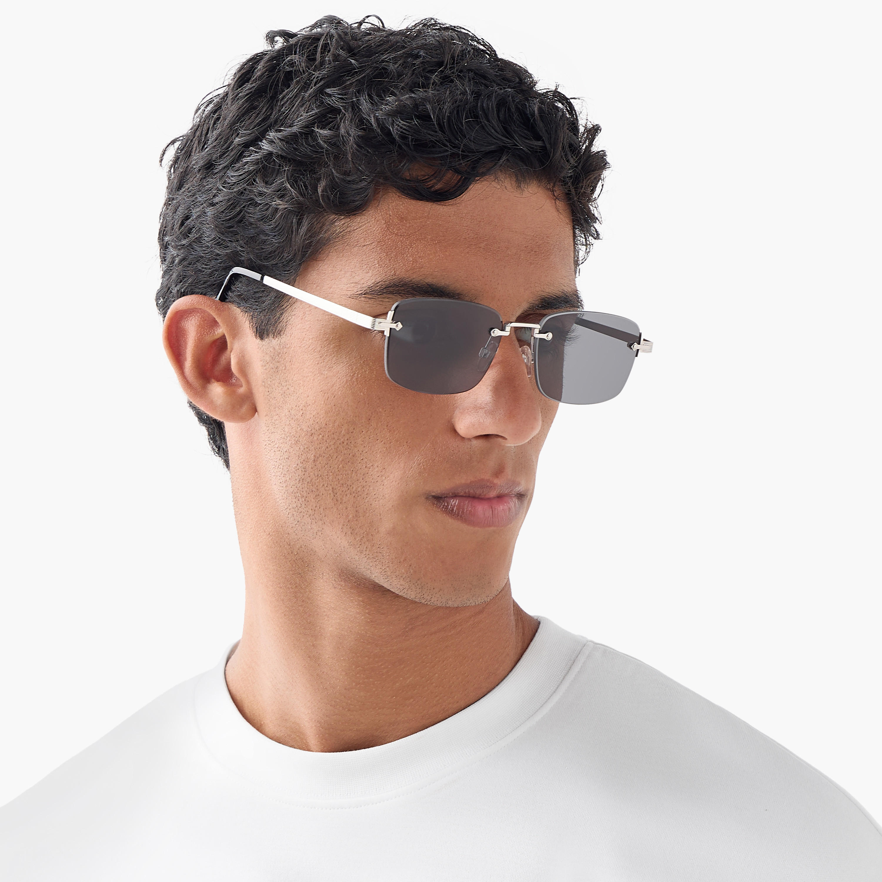 نظارة شمسية بدون إطار بعدسات ملونة ووسادات أنف-men-sunglasses-image-2