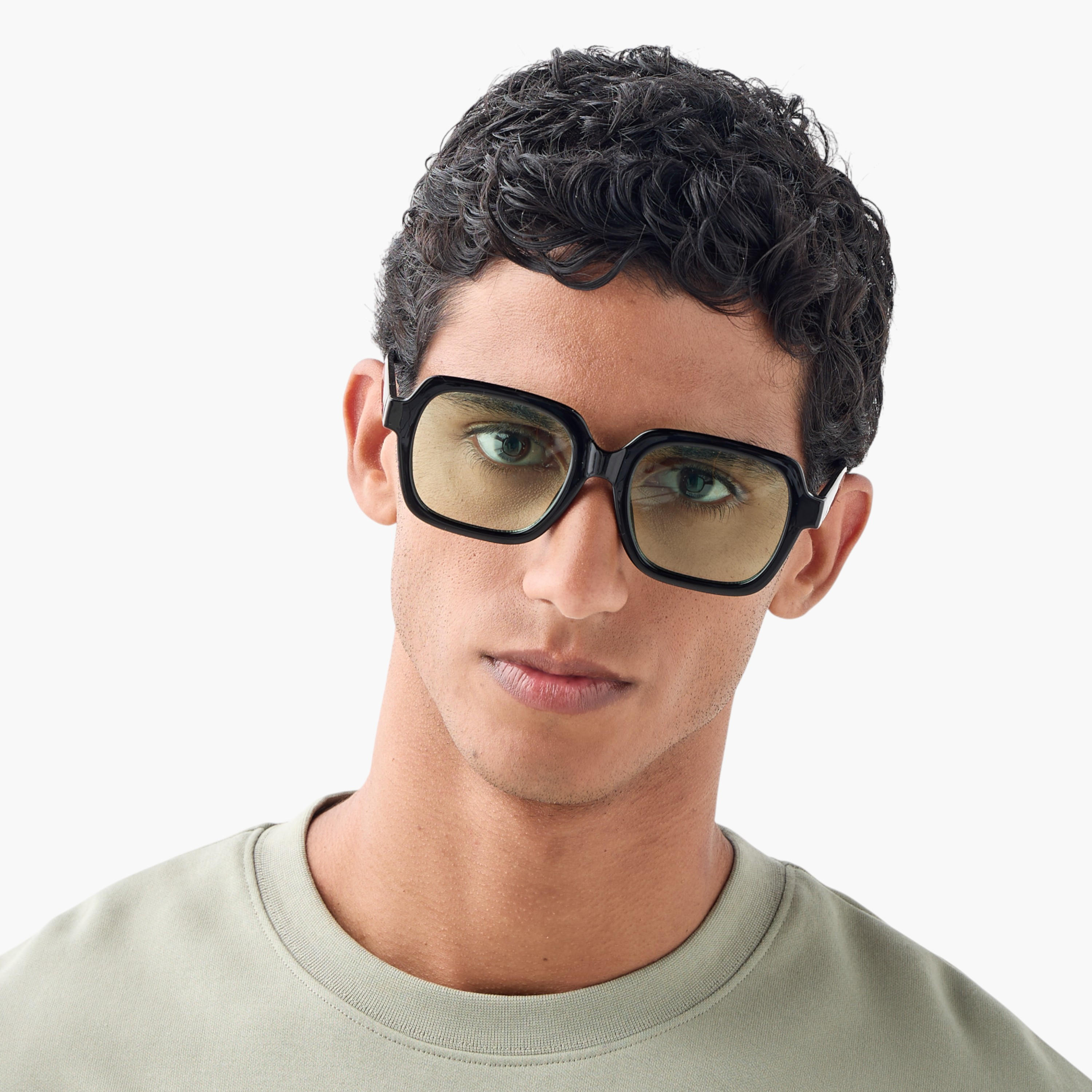 نظارة شمسية بإطار كامل وعدسات ملونة-men-sunglasses-image-5