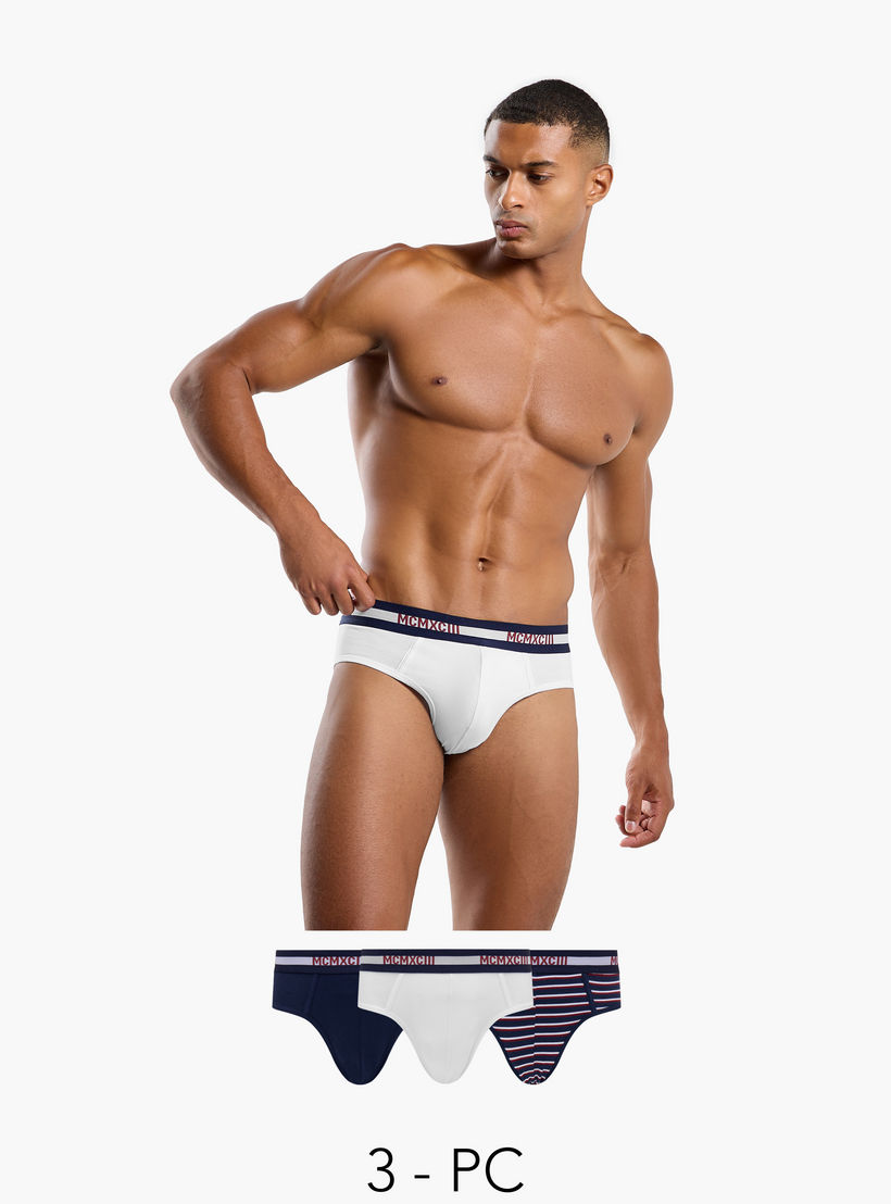 سروايل ترانك متنوعة - طقم من 3 قطع-men-clothing-innerwear-underwear-image-10