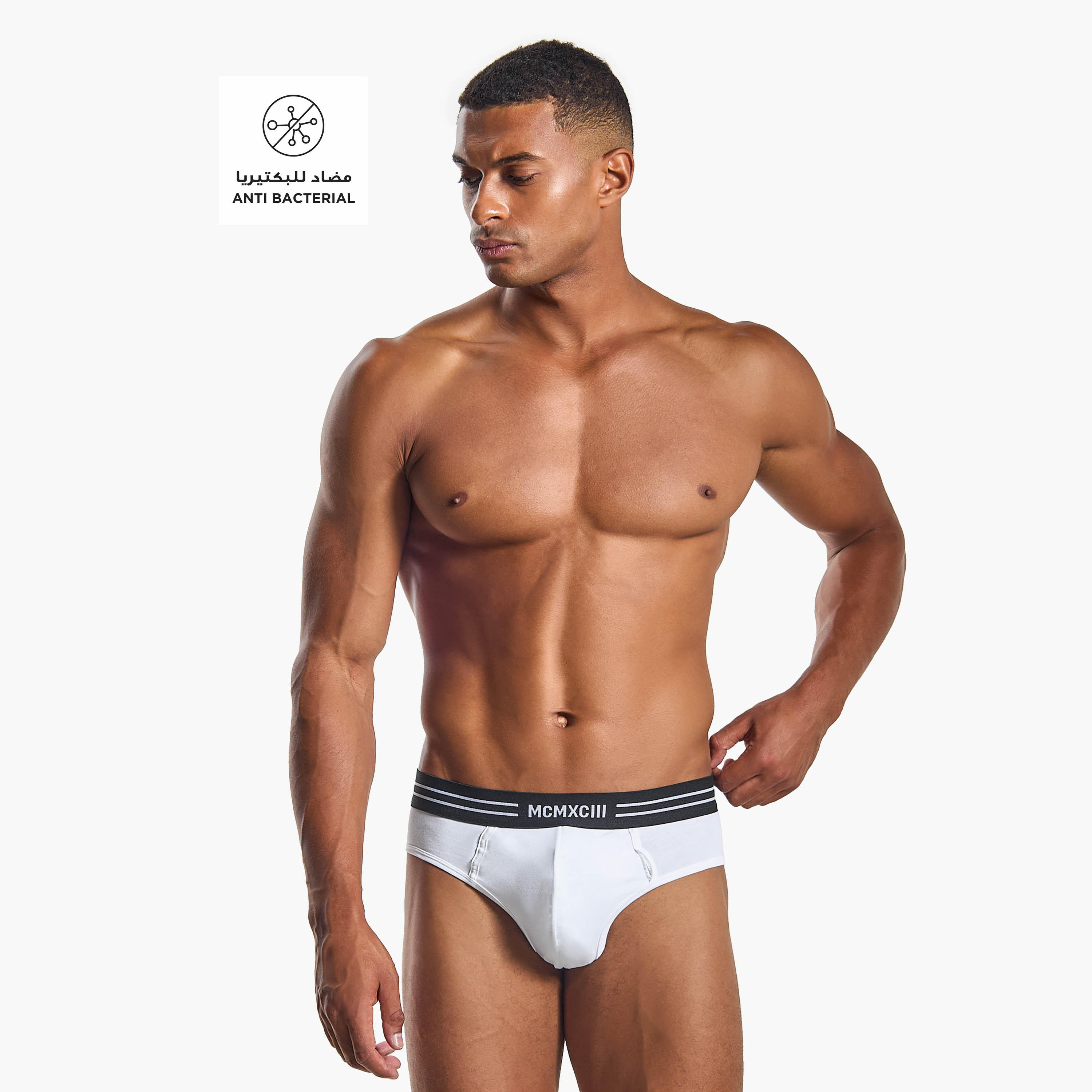 طقم من 3 - سراويل بخصر مطاطي وطبعات-men-clothing-innerwear-underwear-image-2