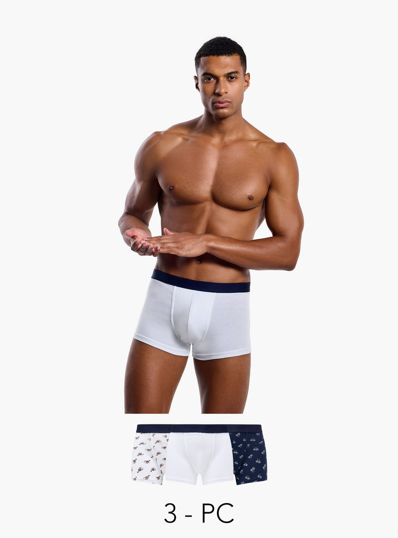 سراويل ترانك متنوعة - طقم من 3 قطع-men-clothing-innerwear-underwear-image-10
