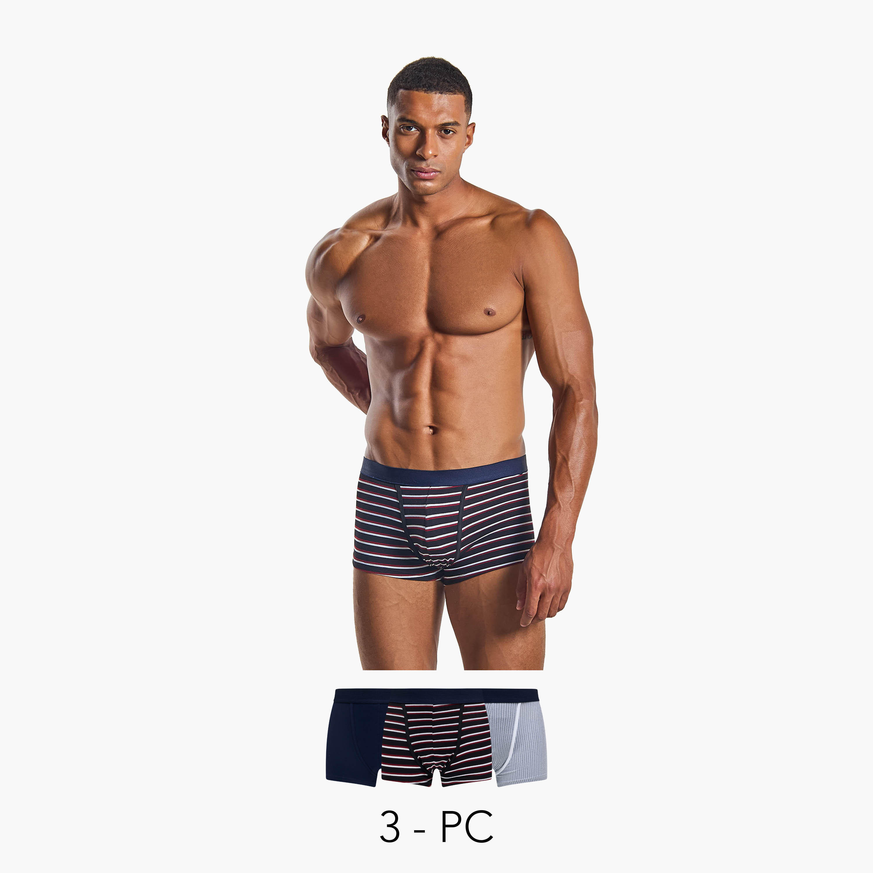 طقم من 3 - سراويل هيبستر ترانك-men-clothing-innerwear-underwear-image-10