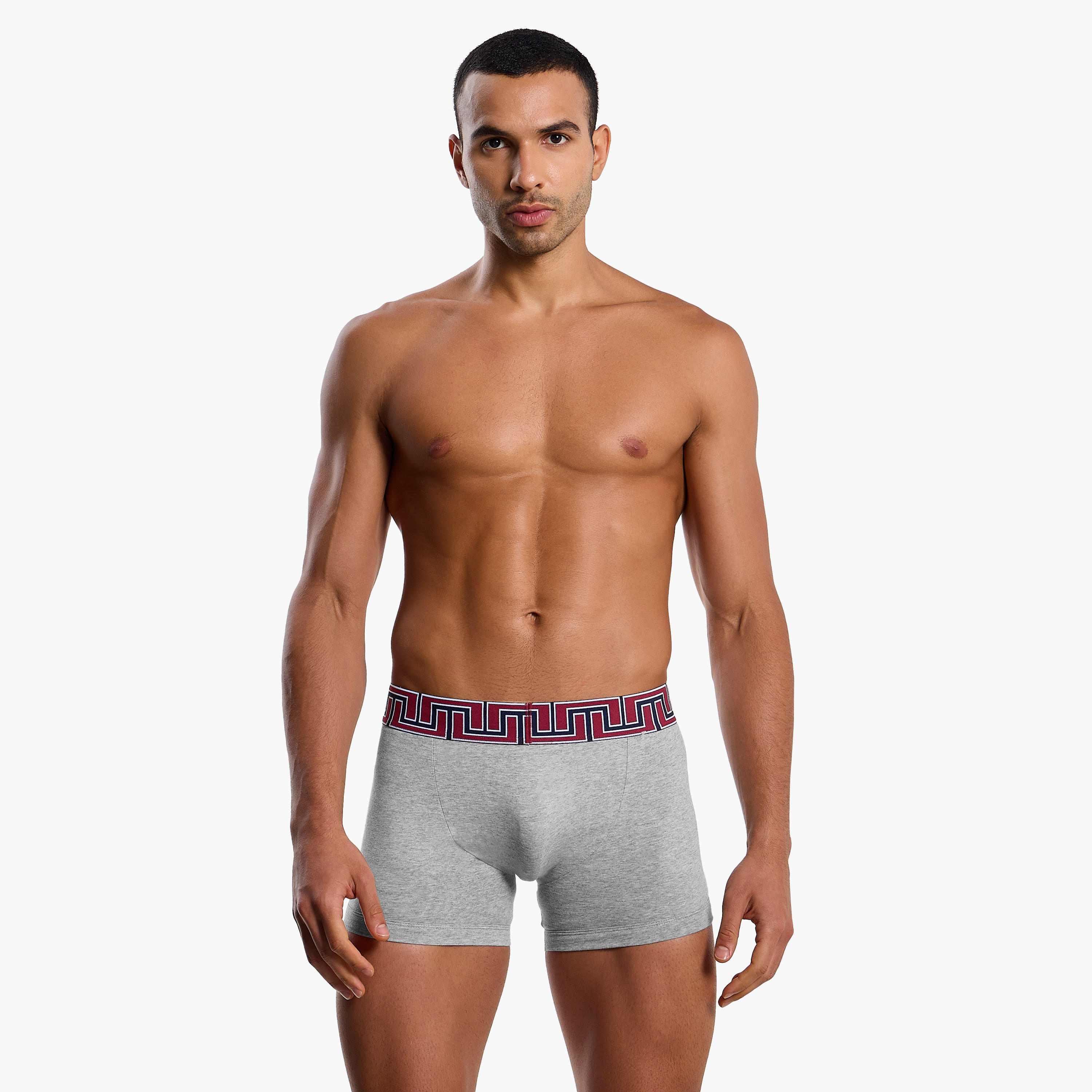 شورتات ترانك هيبستر قطن متنوعة - طقم من 3 قطع-men-clothing-innerwear-underwear-image-2