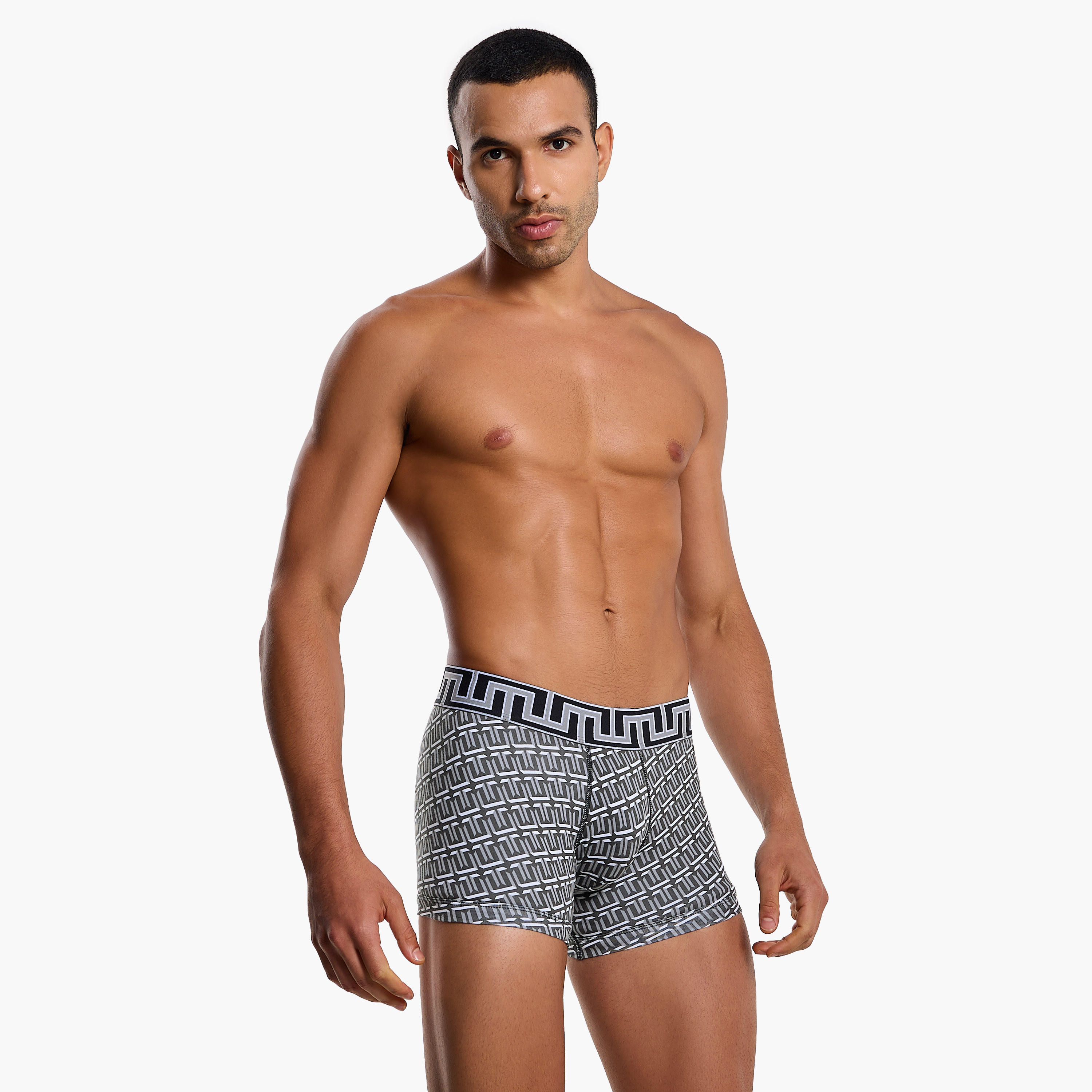شورتات ترانك هيبستر قطن متنوعة - طقم من 3 قطع-men-clothing-innerwear-underwear-image-3