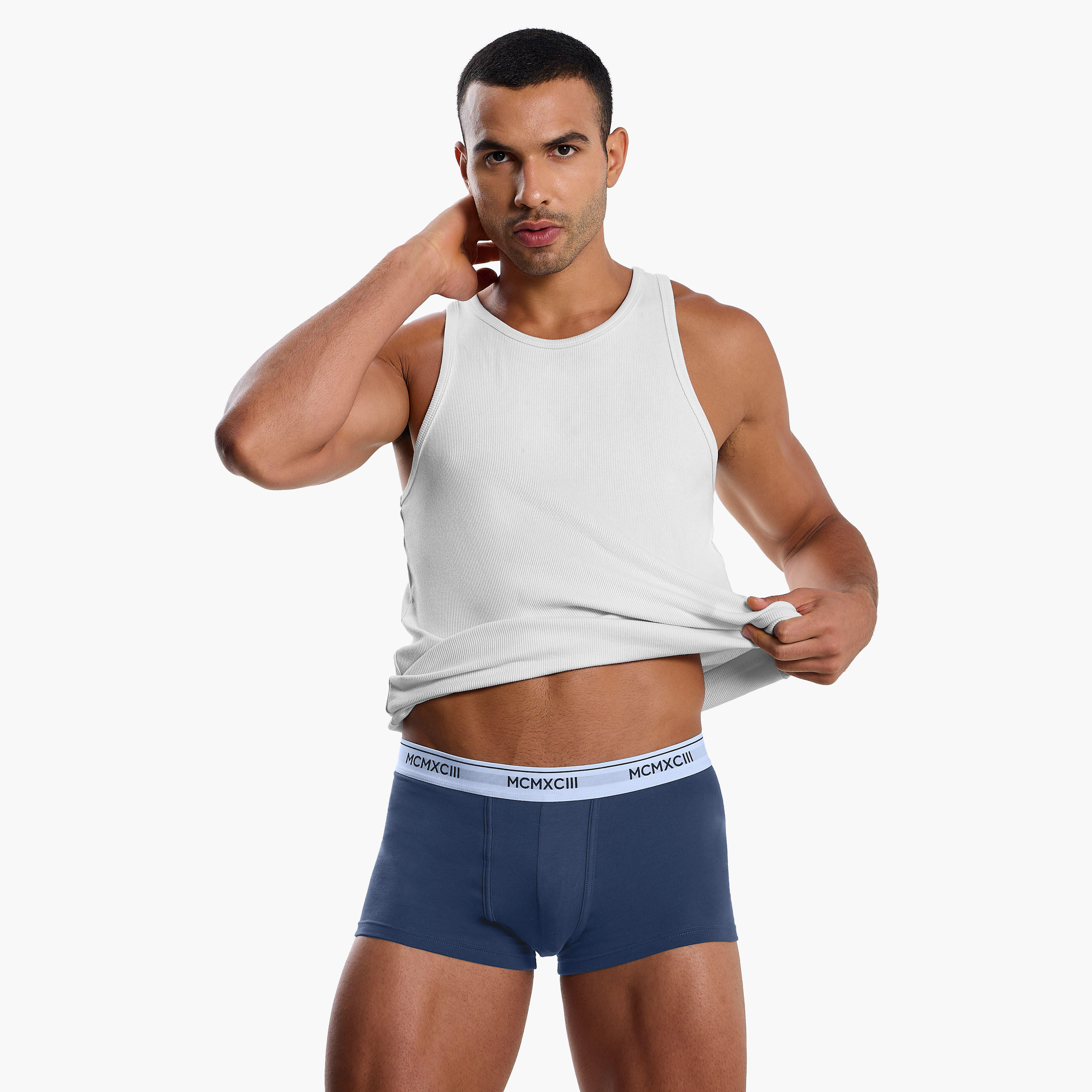 Men Printed Waistband Cotton Trunks - Pack of 3-men-clothing-innerwear-underwear-image-5