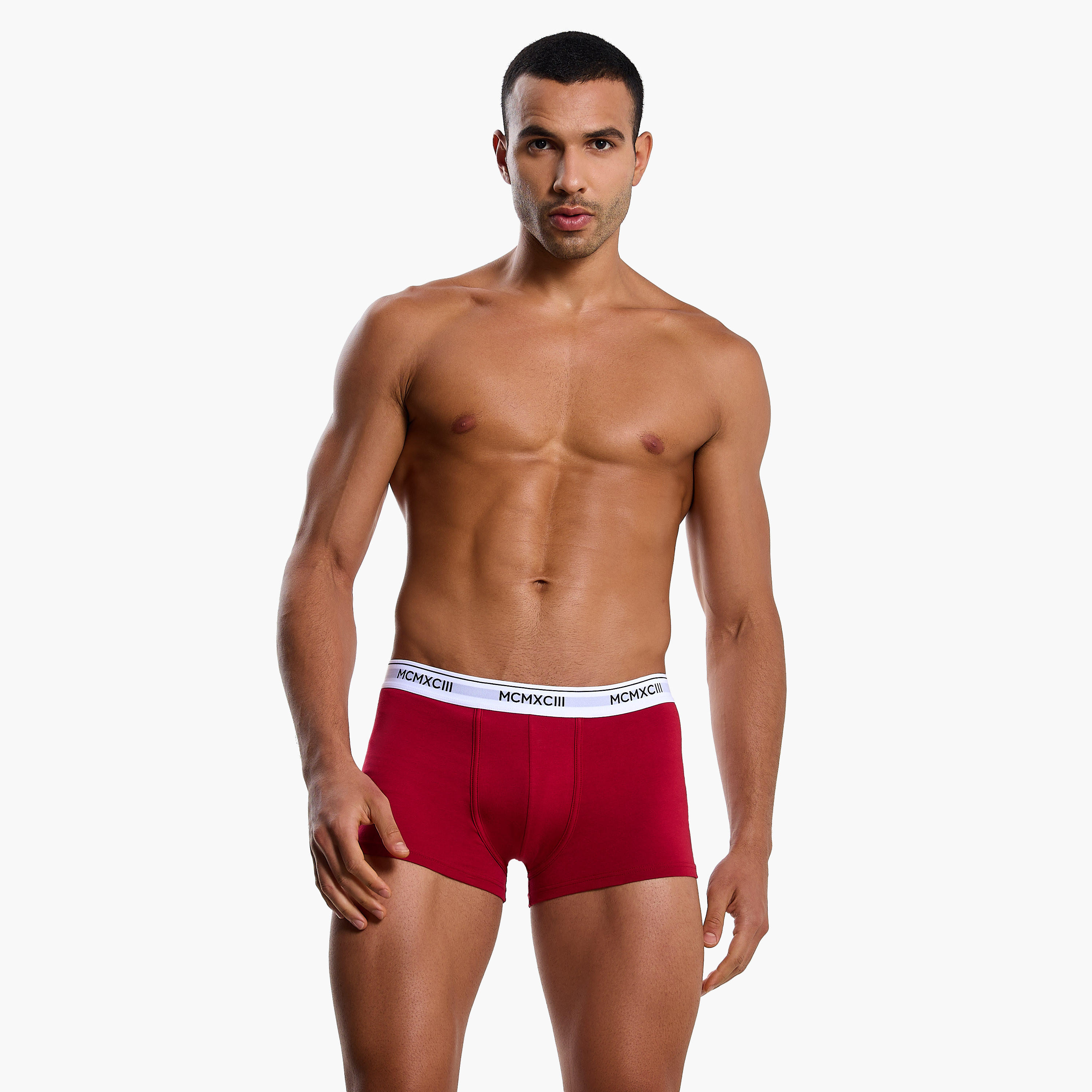 Men Printed Waistband Cotton Trunks - Pack of 3-men-clothing-innerwear-underwear-image-2