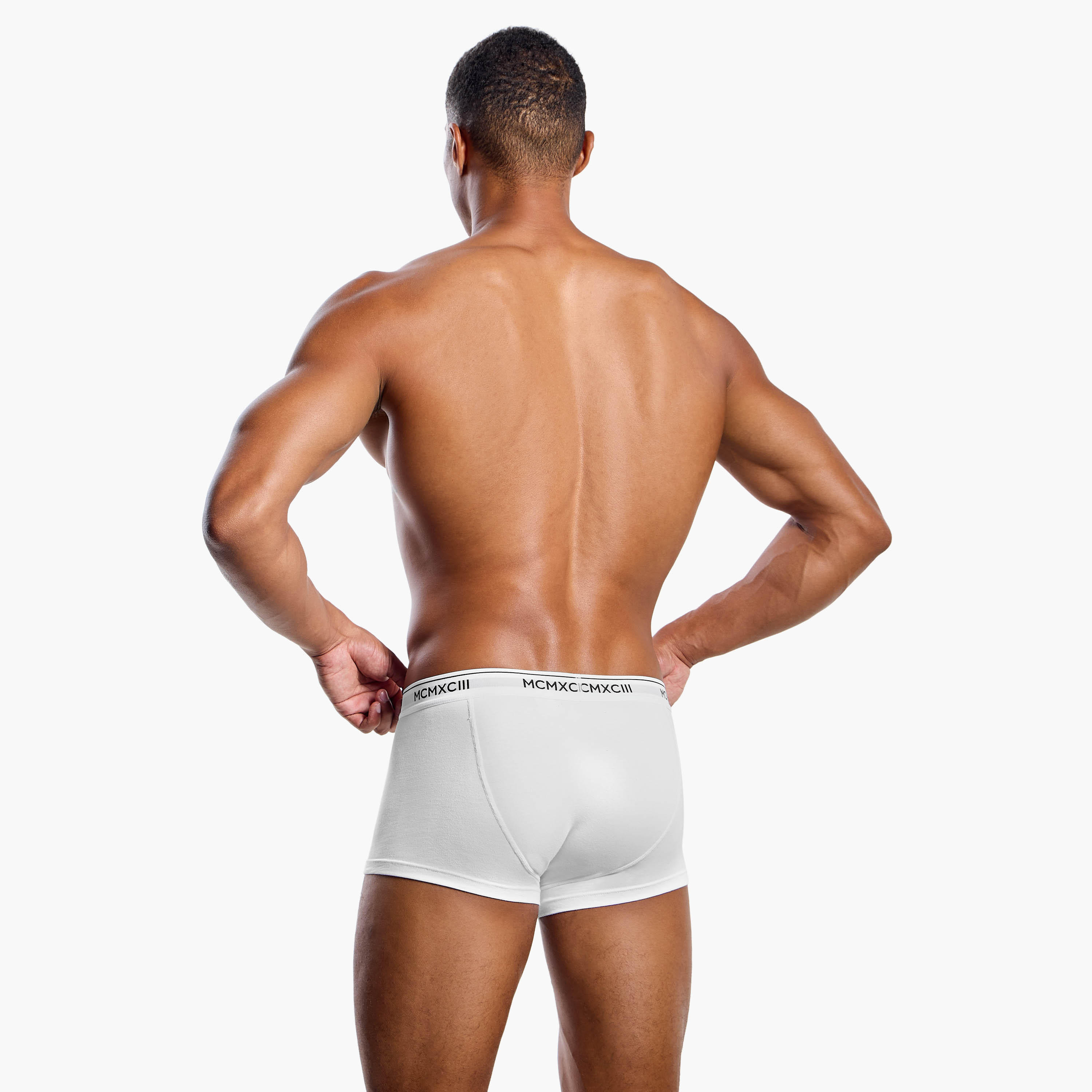 سراويل ترانك مزيج القطن بخصر بطبعات للرجال - طقم من 3-men-clothing-innerwear-underwear-image-3