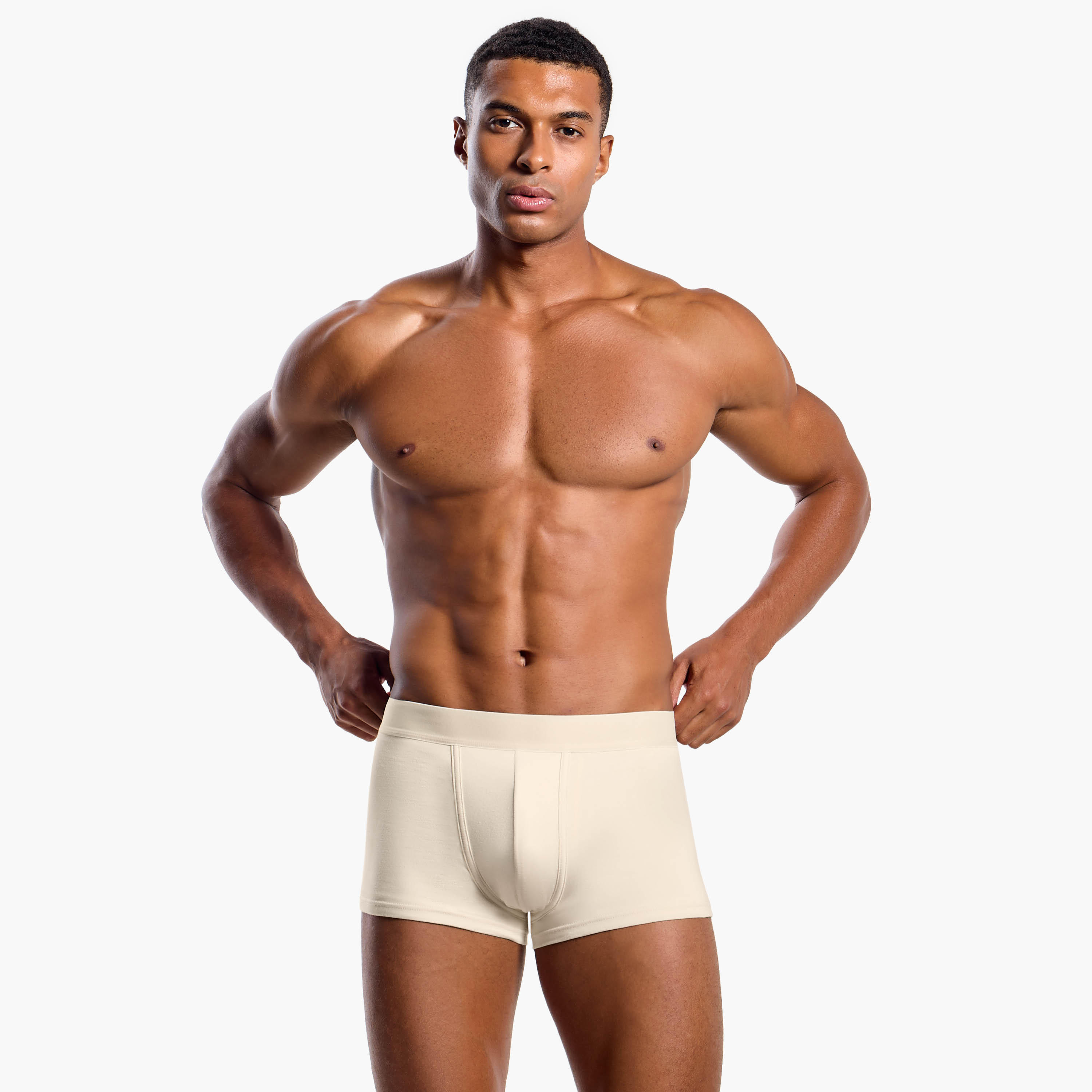 شورتات ترانك رجالي من مزيج القطن - عبوة من 3 قطع-men-clothing-innerwear-underwear-image-3