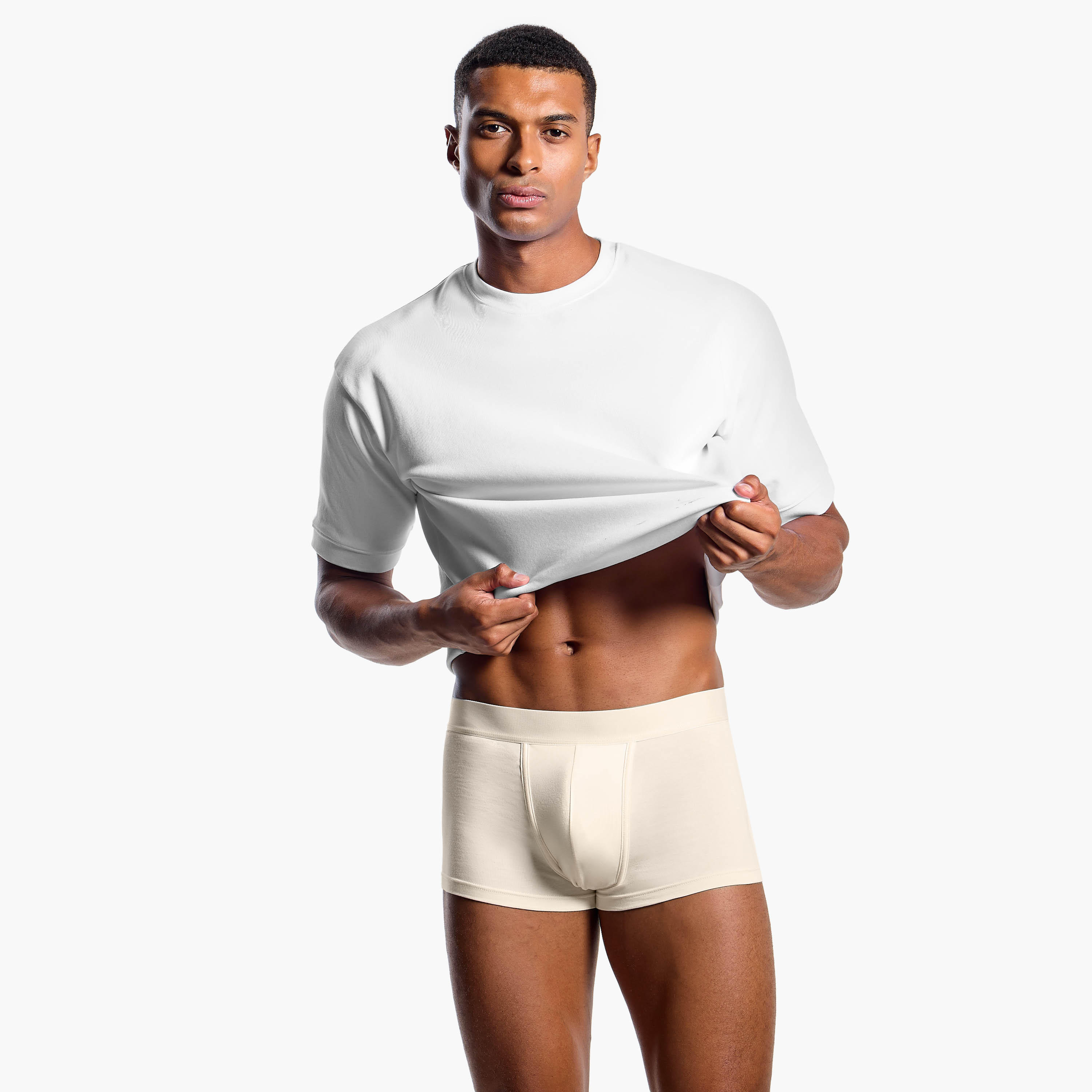 شورتات ترانك رجالي من مزيج القطن - عبوة من 3 قطع-men-clothing-innerwear-underwear-image-6