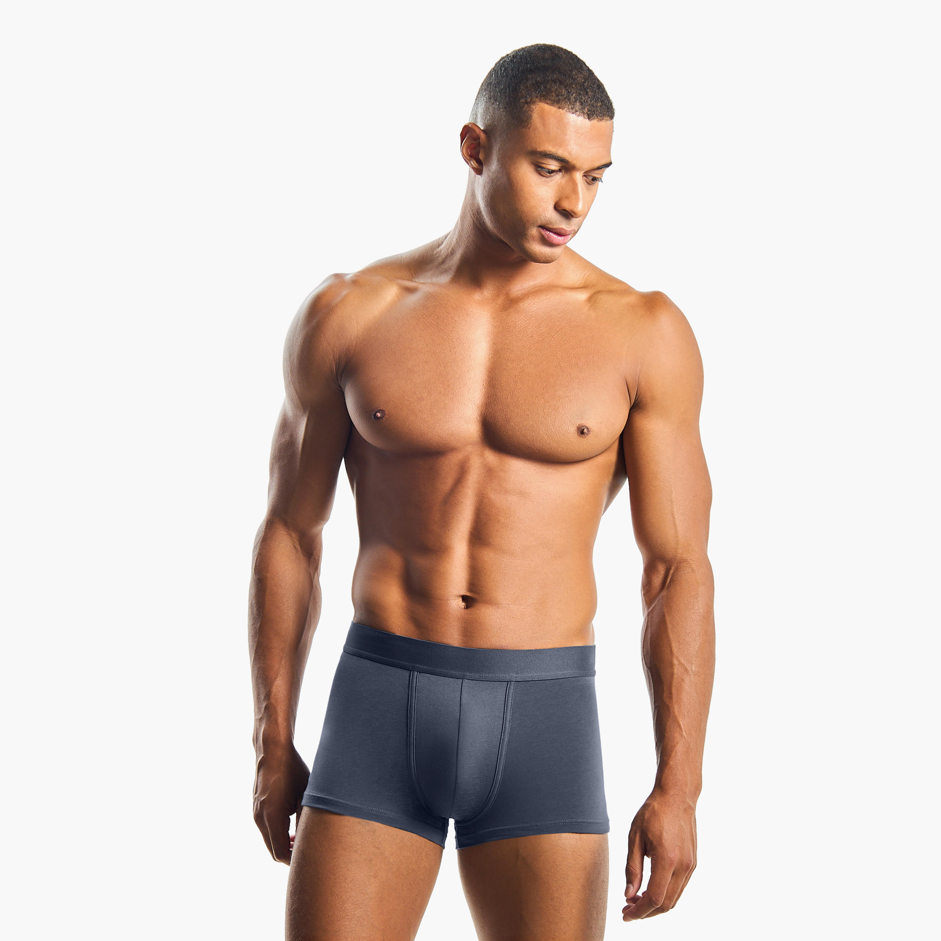 سراويل ترانك هيبستر داخلية قطن للرجال - طقم من 3-men-clothing-innerwear-underwear-image-9