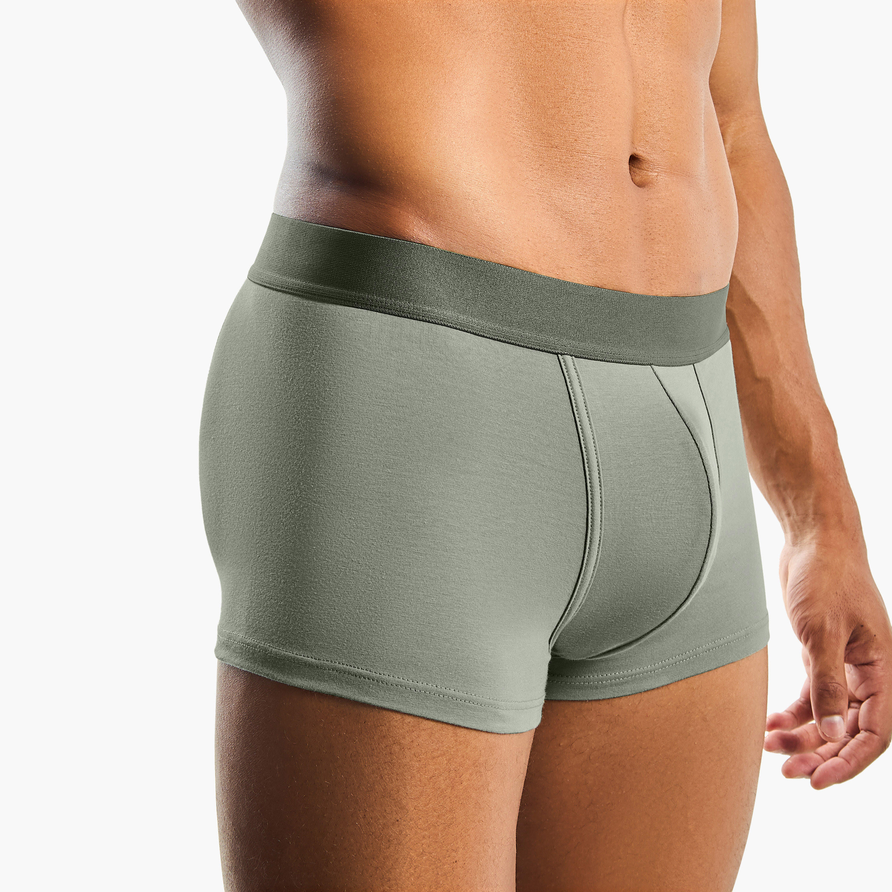 سراويل ترانك هيبستر داخلية قطن للرجال - طقم من 3-men-clothing-innerwear-underwear-image-5