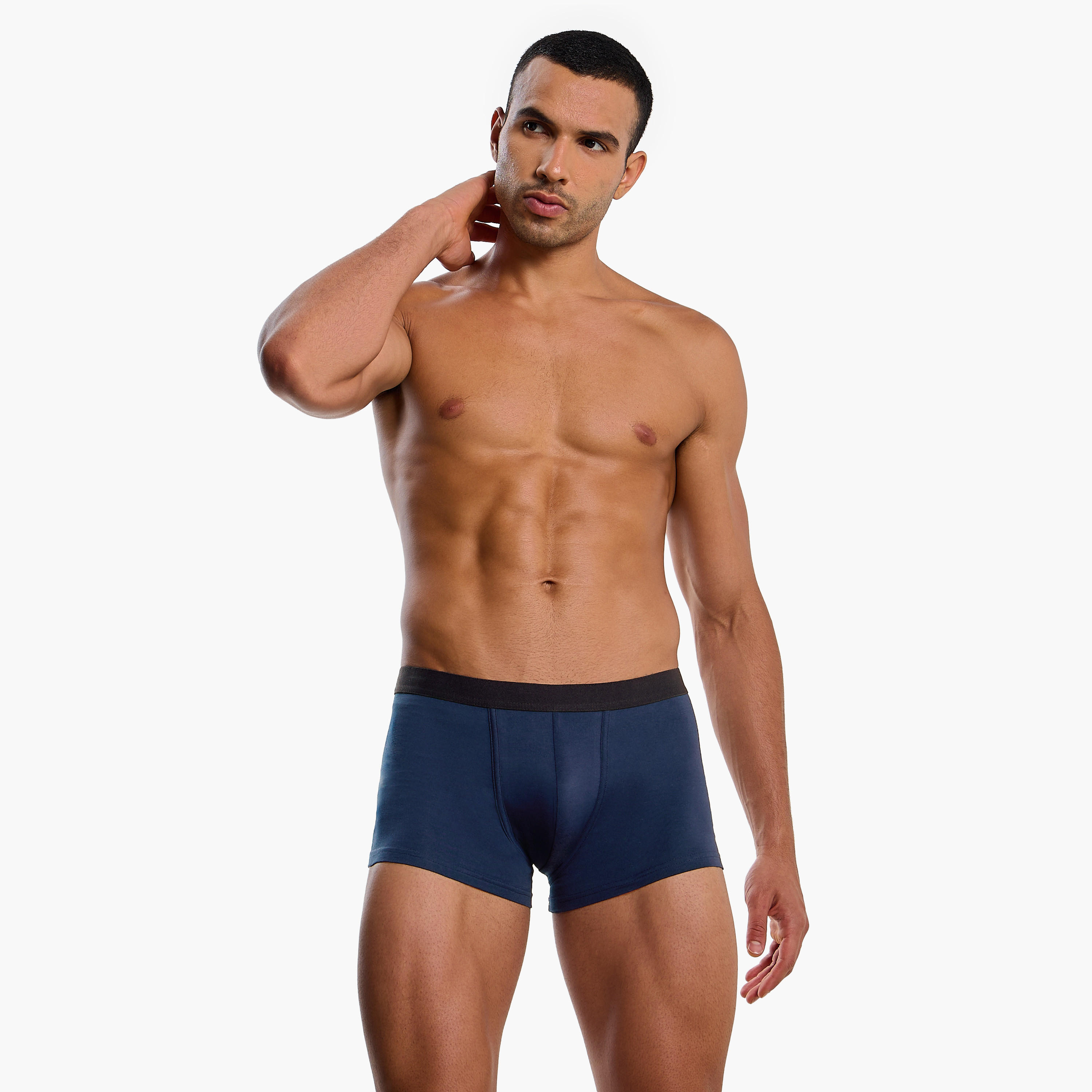 Men Assorted Trunks - Pack of 3-men-clothing-innerwear-underwear-image-2