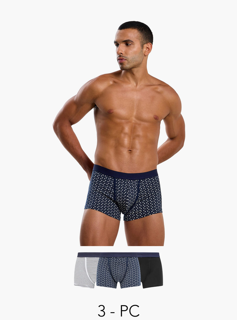 سراويل ترانك داخلية متنوعة للرجال - طقم من 3-men-clothing-innerwear-underwear-image-10