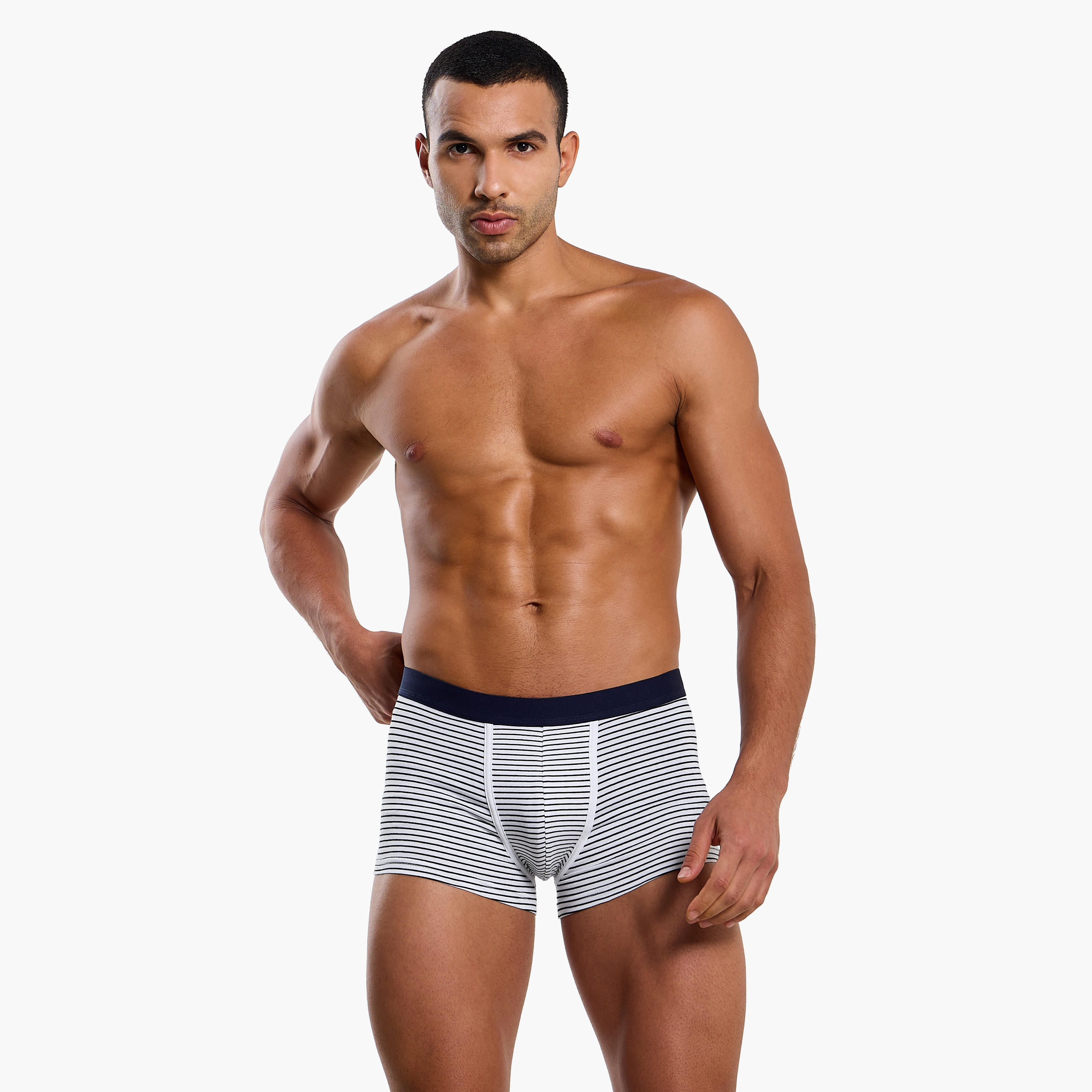 سراويل ترانك داخلية متنوعة للرجال - طقم من 3-men-clothing-innerwear-underwear-image-9