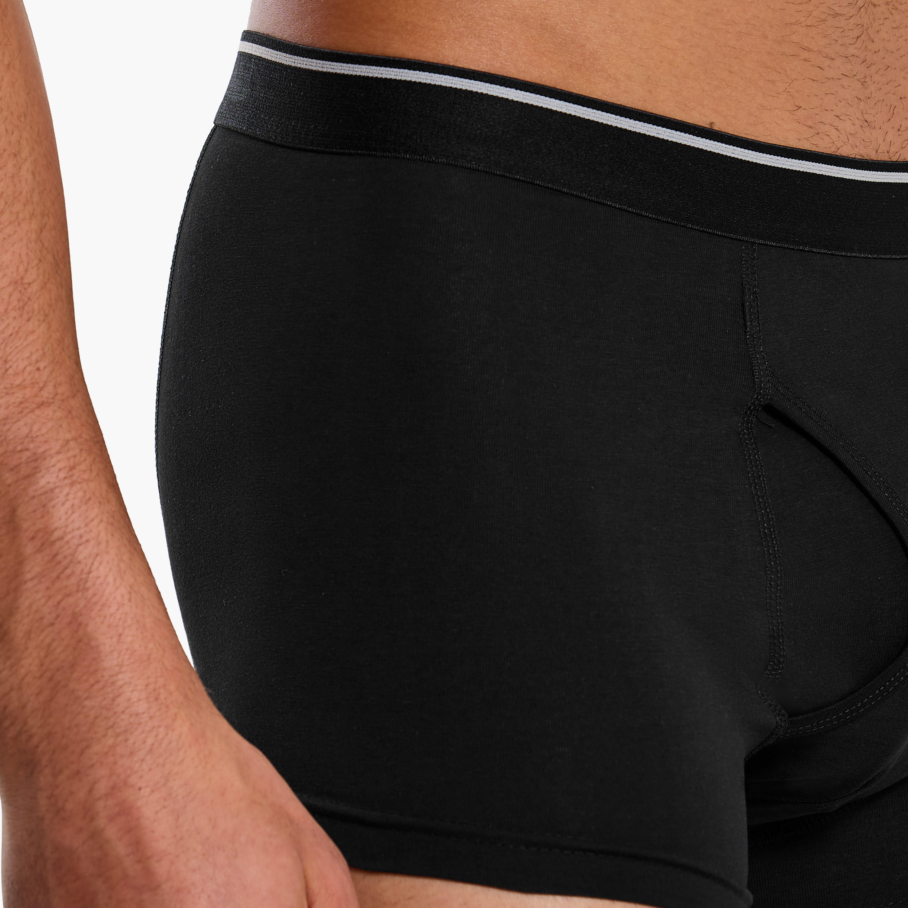 Men Assorted Prints Cotton Blend Trunks - Pack of 3-men-clothing-innerwear-underwear-image-6