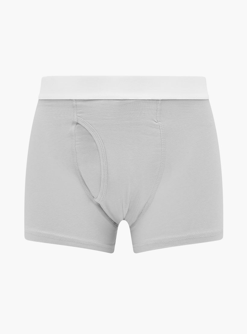 بوكسرات مزيج قطن بخصر متباين للرجال - طقم 3 قطع-men-clothing-innerwear-underwear-image-8