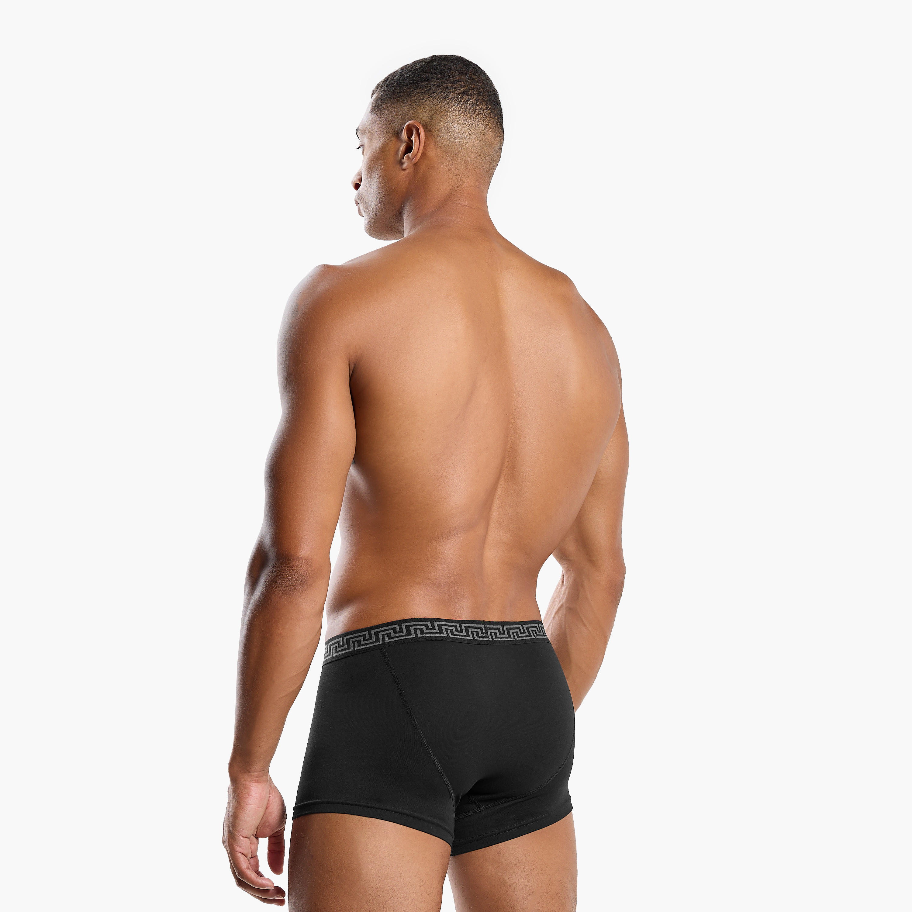 Men Geometric Print Cotton Trunks - Pack of 3-men-clothing-innerwear-underwear-image-5
