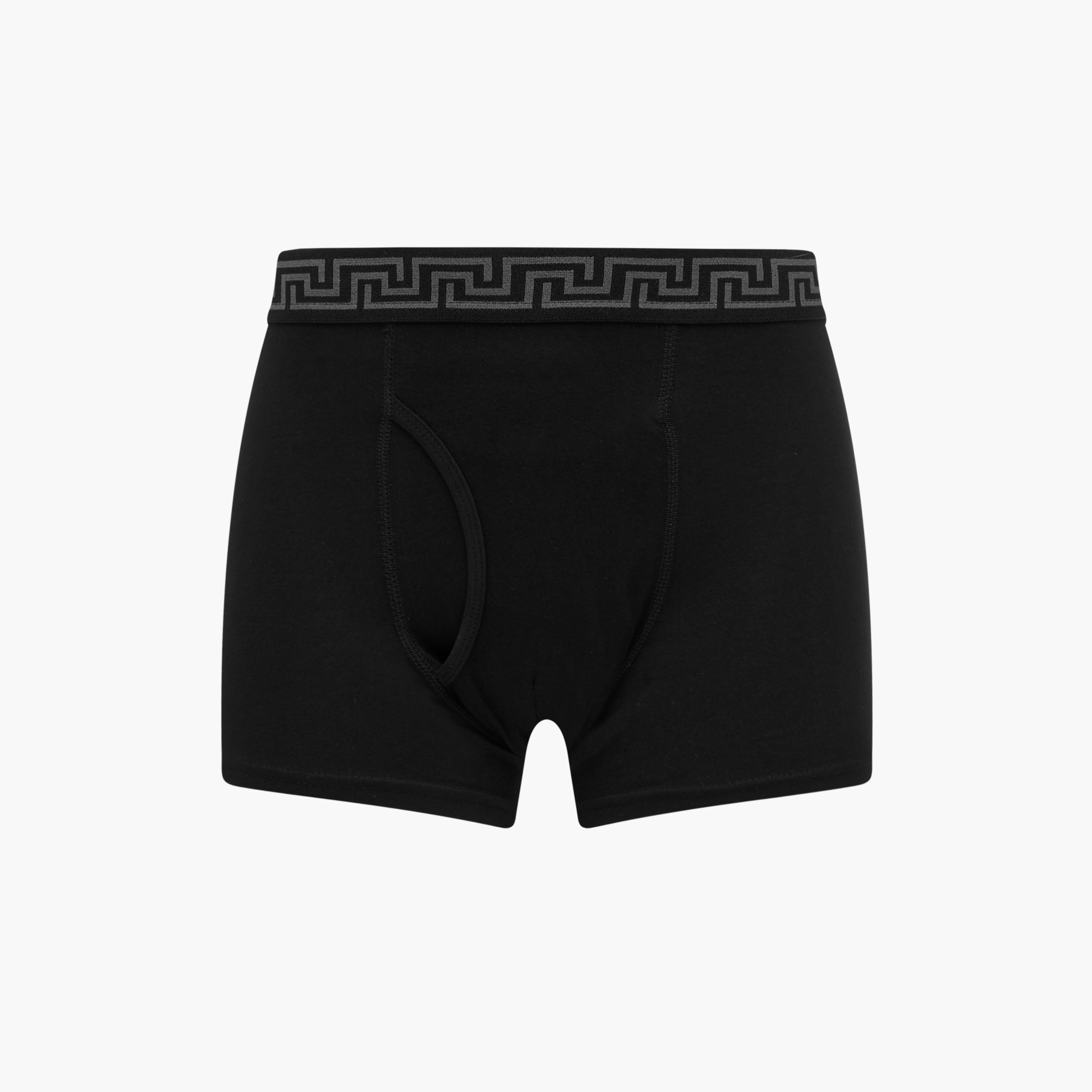 Men Geometric Print Cotton Trunks - Pack of 3-men-clothing-innerwear-underwear-image-8