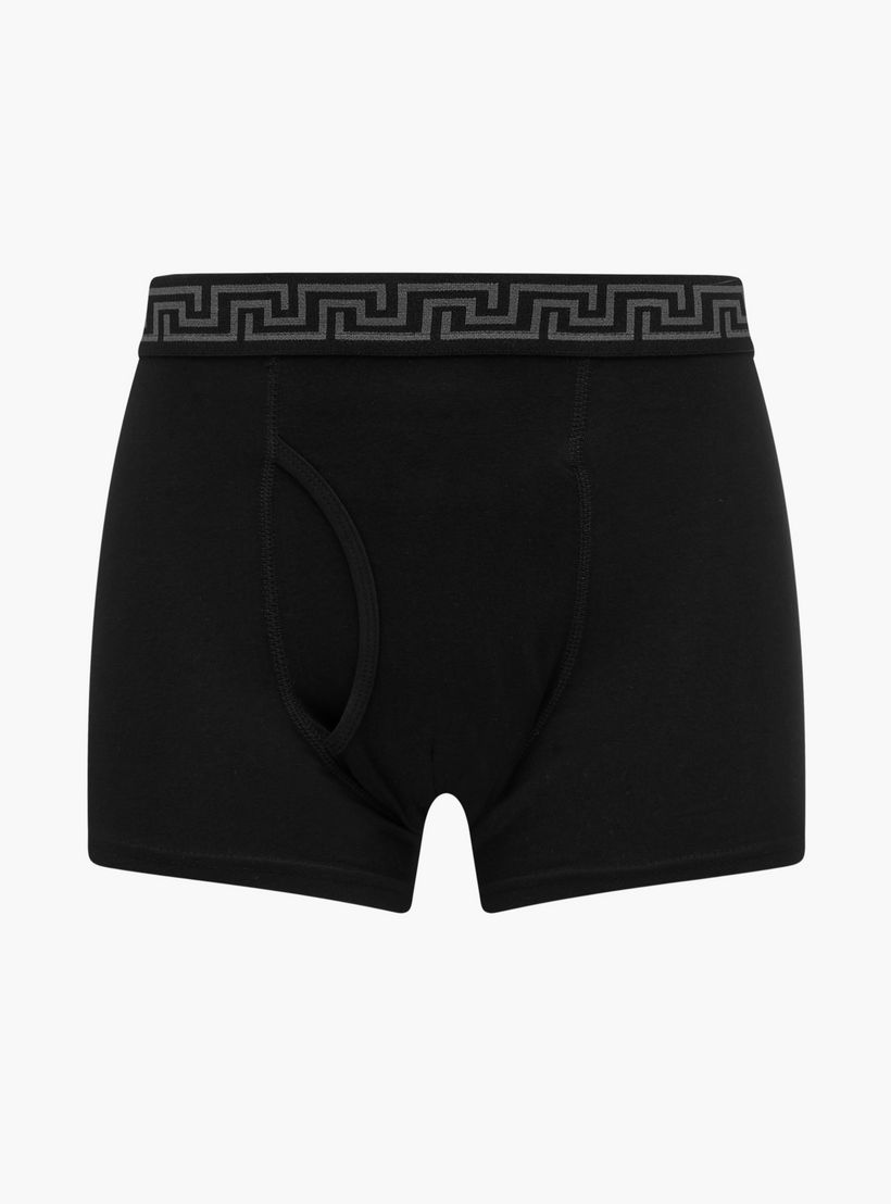Men Geometric Print Cotton Trunks - Pack of 3-men-clothing-innerwear-underwear-image-9