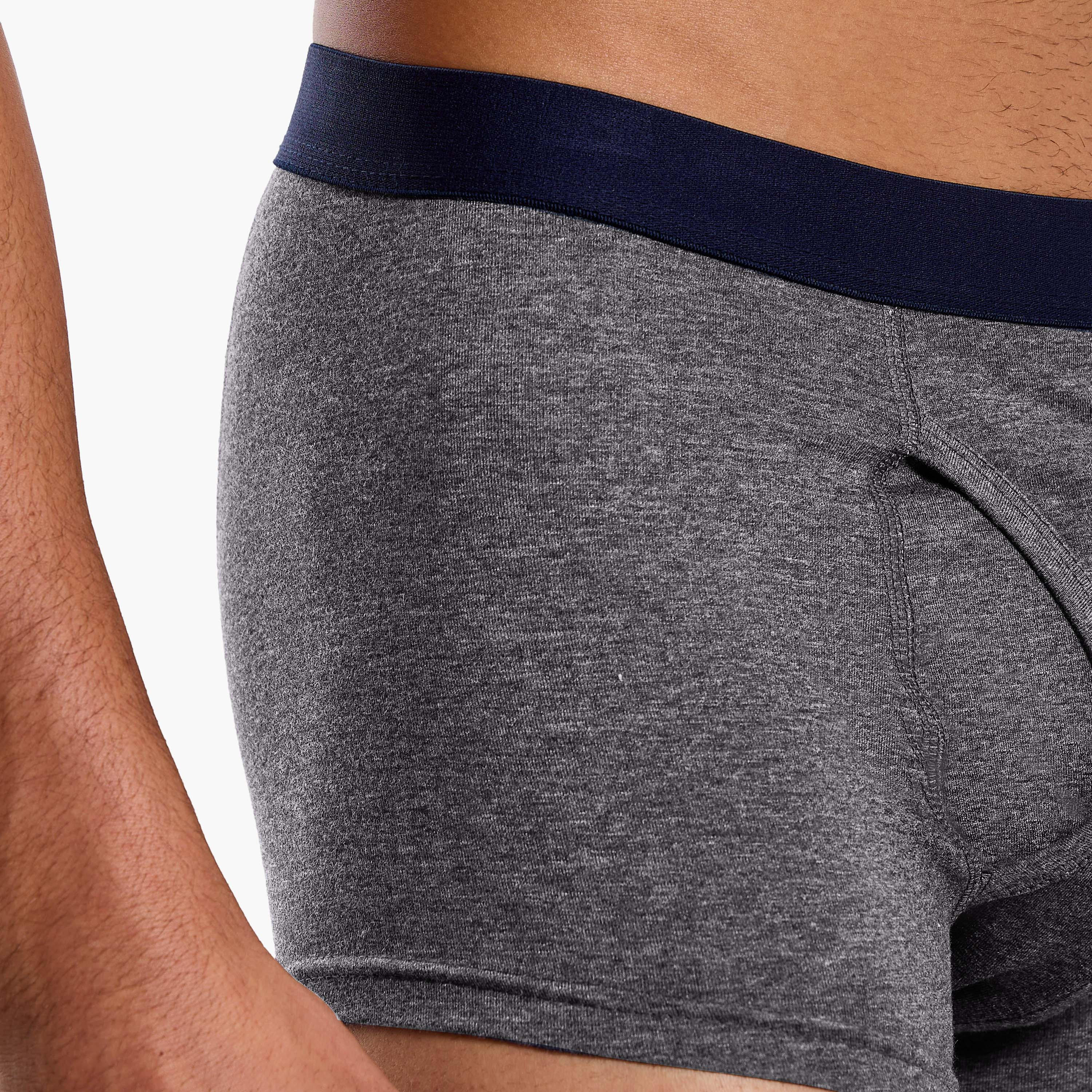 Men Assorted Prints Cotton Blend Trunks - Pack of 3-men-clothing-innerwear-underwear-image-6