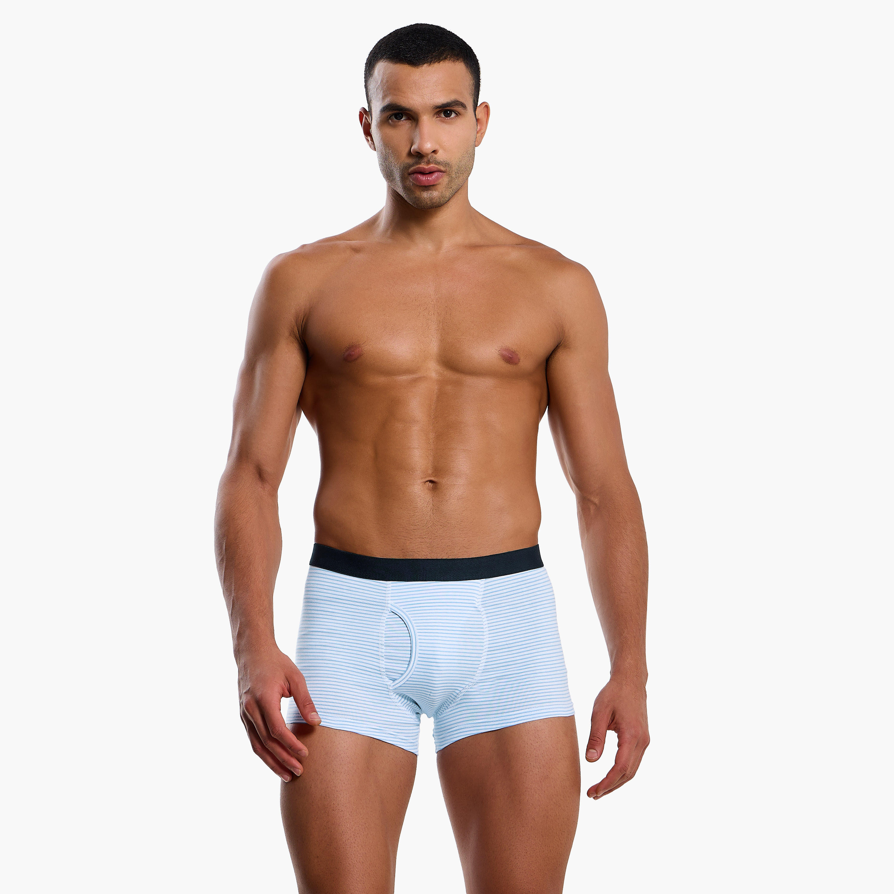 Men Assorted Cotton Hipster Trunks - Pack of 3-men-clothing-innerwear-underwear-image-2