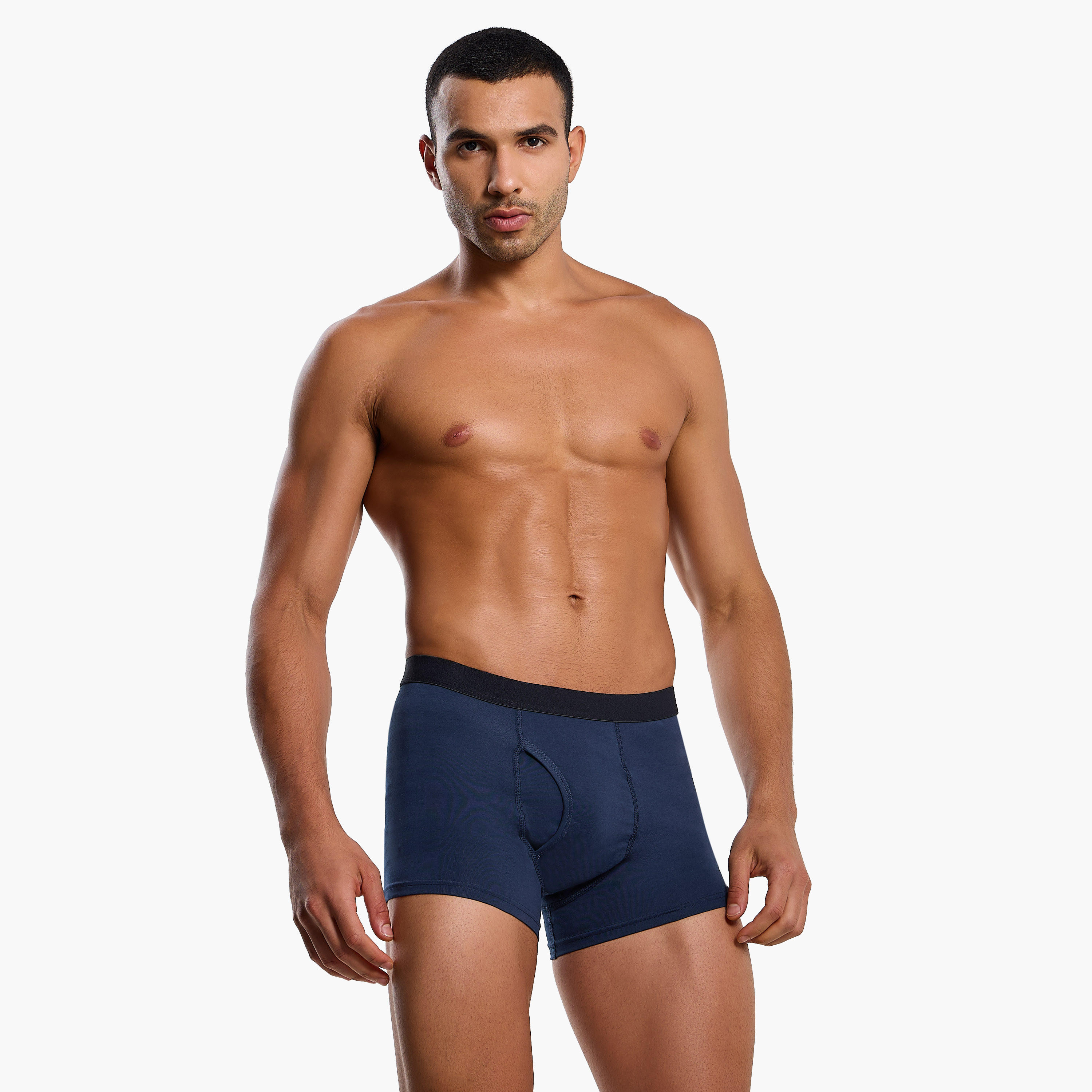 Men Assorted Cotton Hipster Trunks - Pack of 3-men-clothing-innerwear-underwear-image-3
