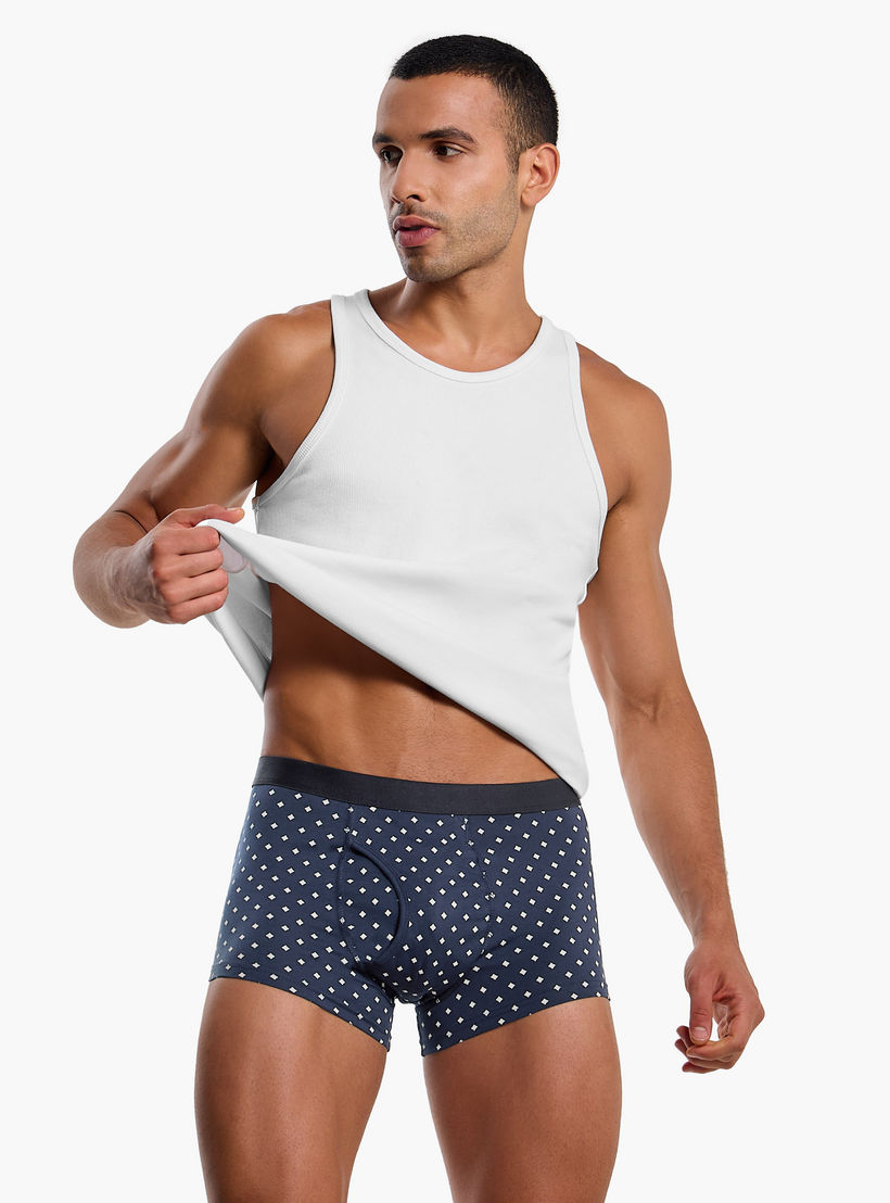 Men Assorted Cotton Hipster Trunks - Pack of 3-men-clothing-innerwear-underwear-image-5
