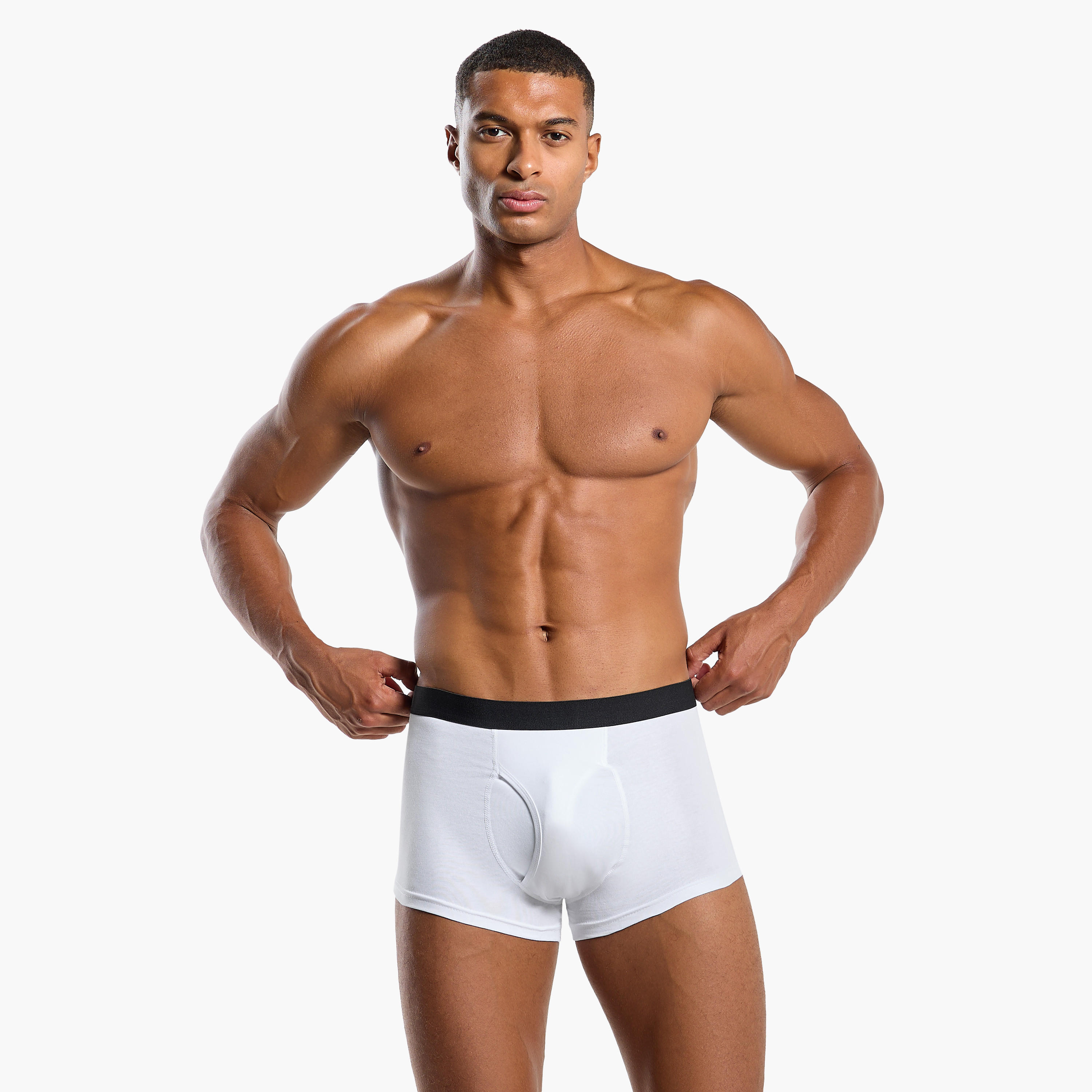 شورتات ترانك قطن للرجال - طقم من 3 قطع-men-clothing-innerwear-underwear-image-3