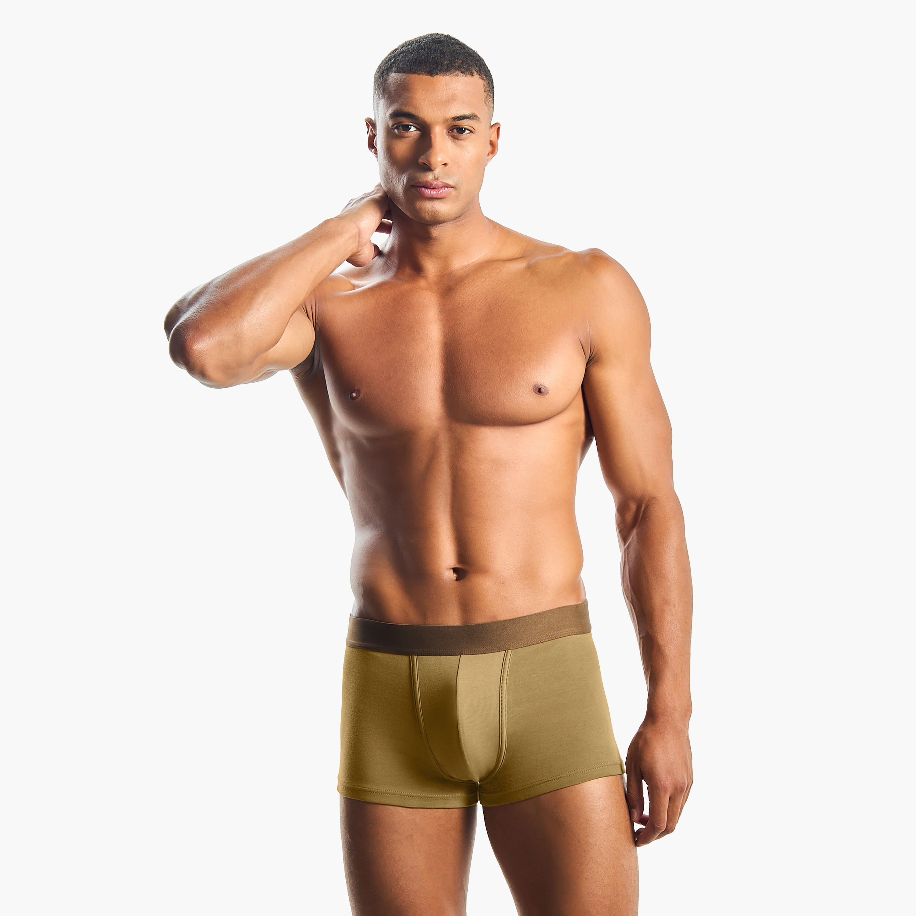 Men Cotton Blend Trunks - Pack of 3-men-clothing-innerwear-underwear-image-2