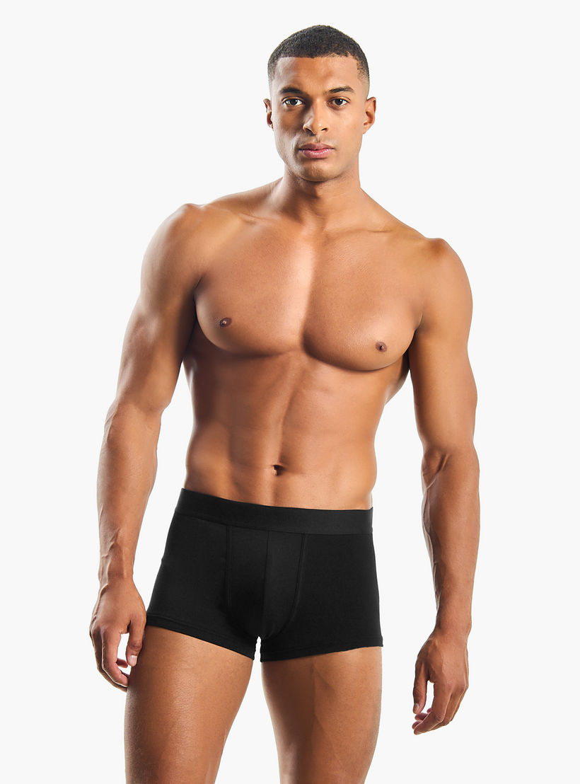 Men Cotton Blend Trunks - Pack of 3-men-clothing-innerwear-underwear-image-3