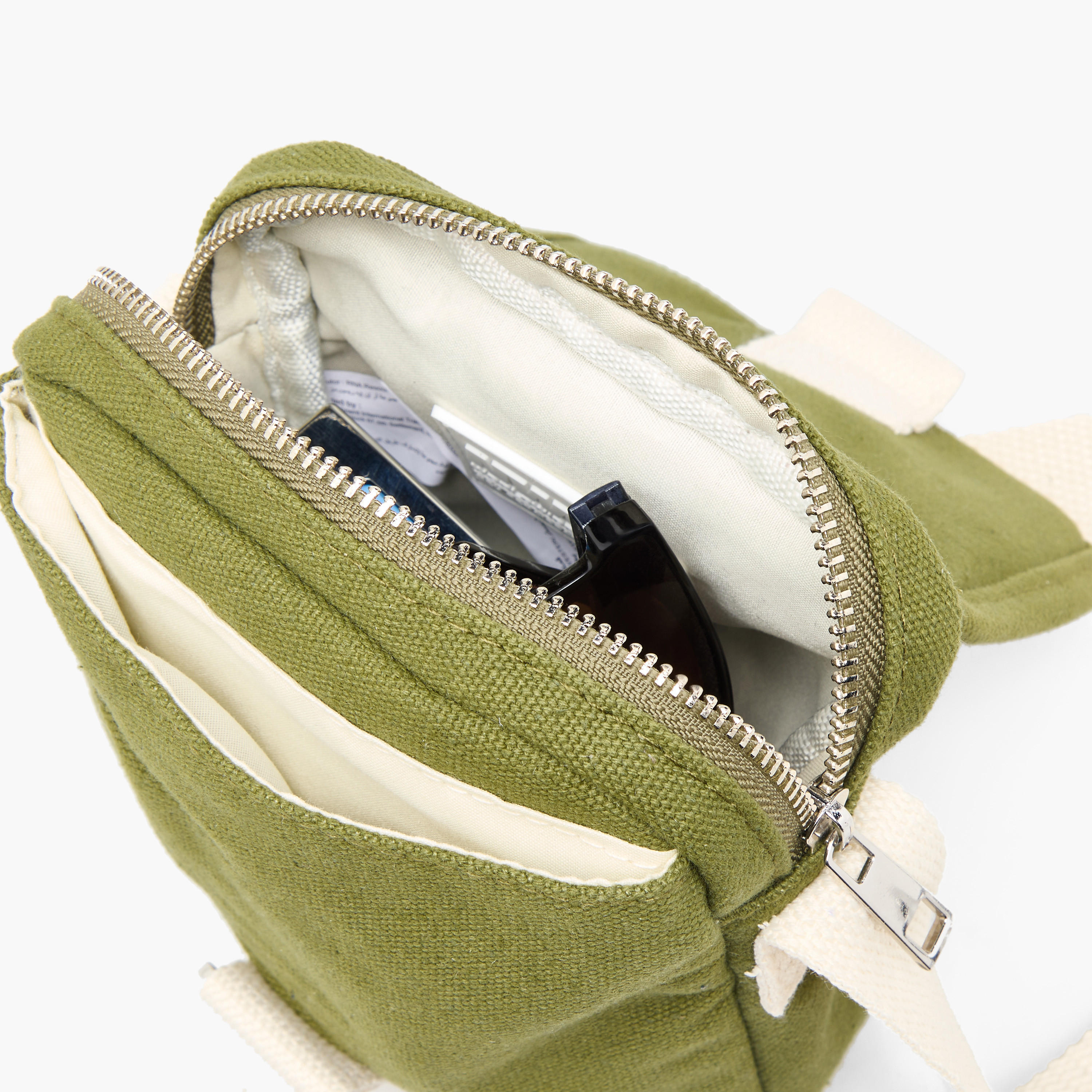 Textured Sling Bag with Adjustable Strap-men-bags-image-8