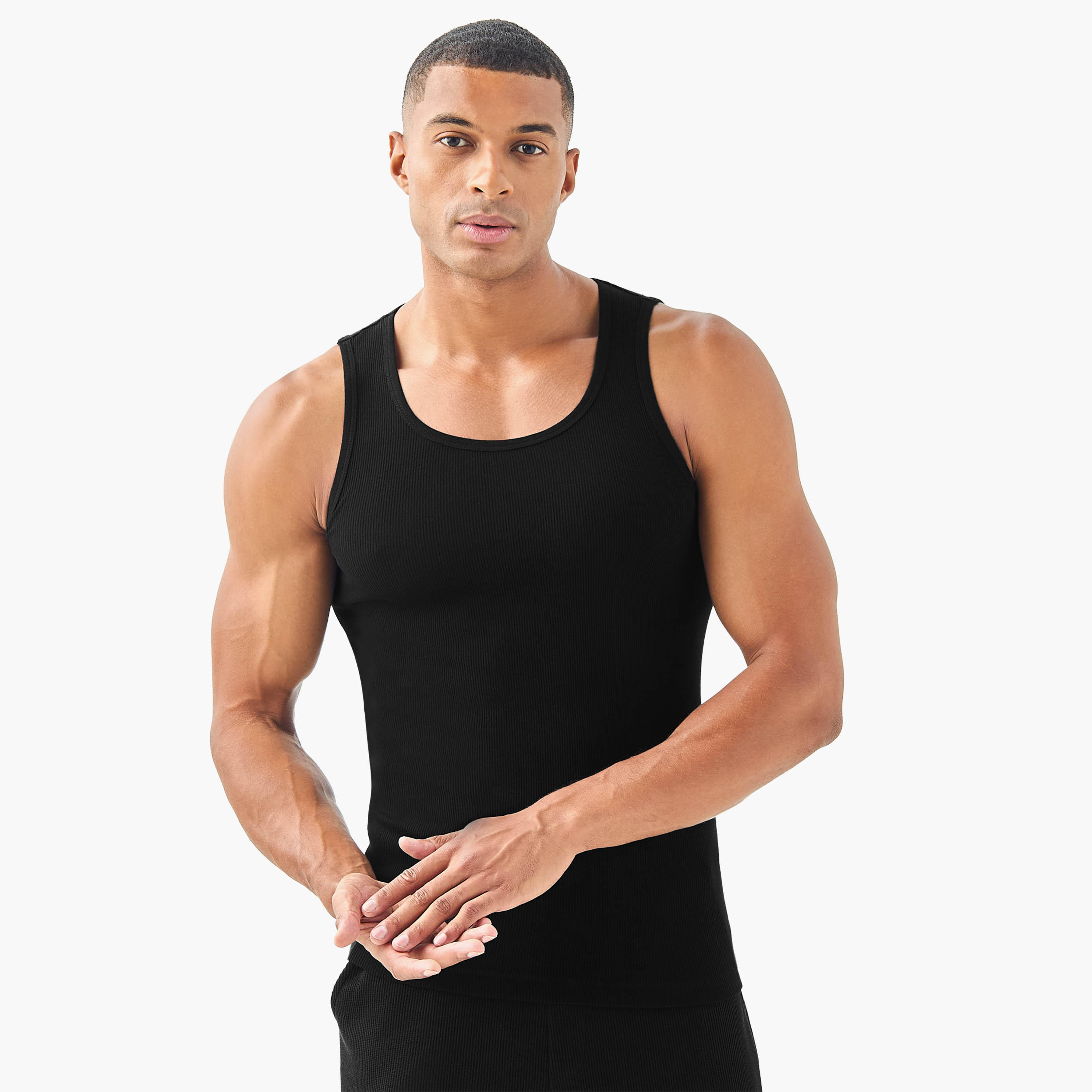 طقم فيست 3 قطع مضلعة للرجال-men-clothing-tshirtsandpolos-vests-image-5