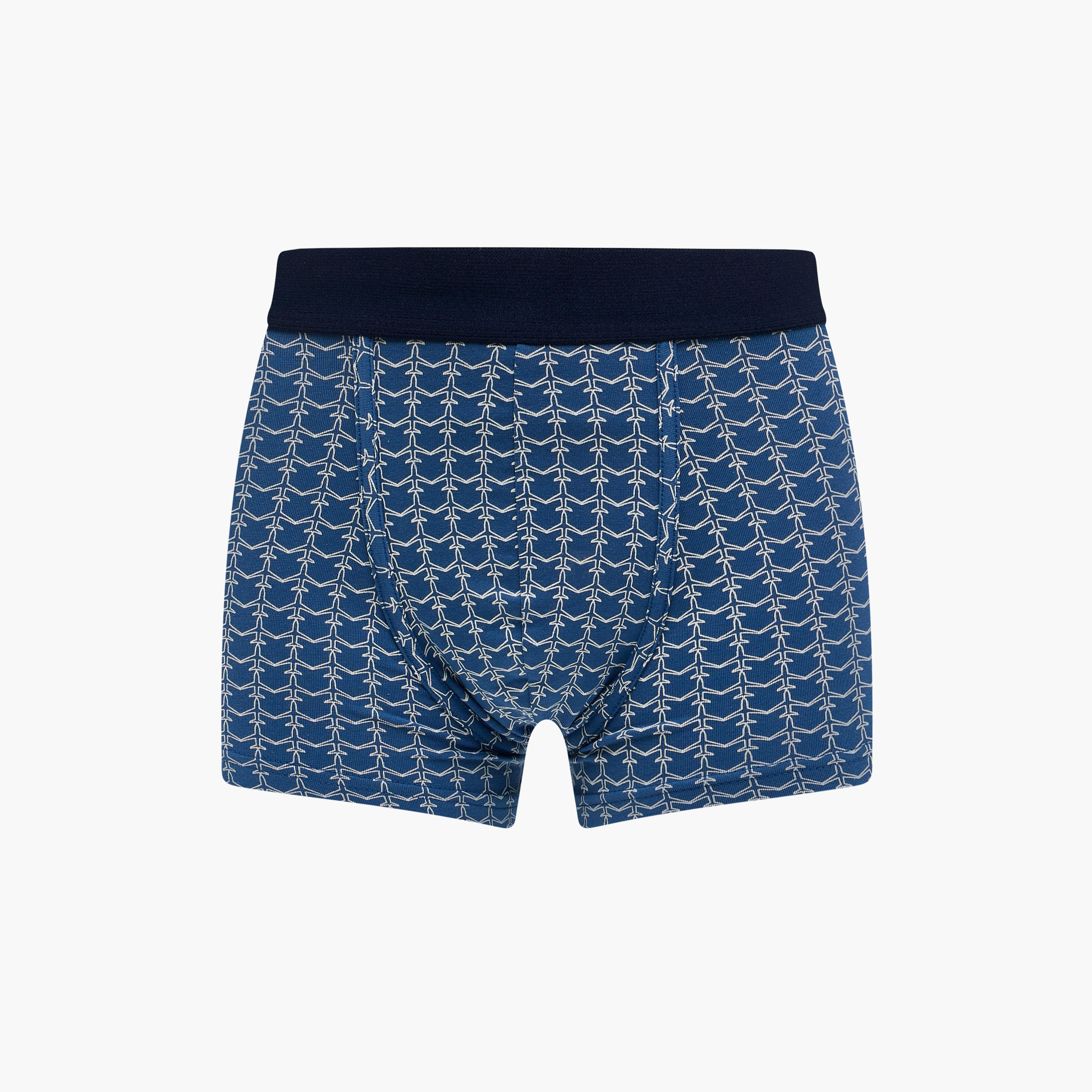 شورتات ترانك رجالي من مزيج القطن - عبوة من 3 قطع-men-clothing-innerwear-underwear-image-9