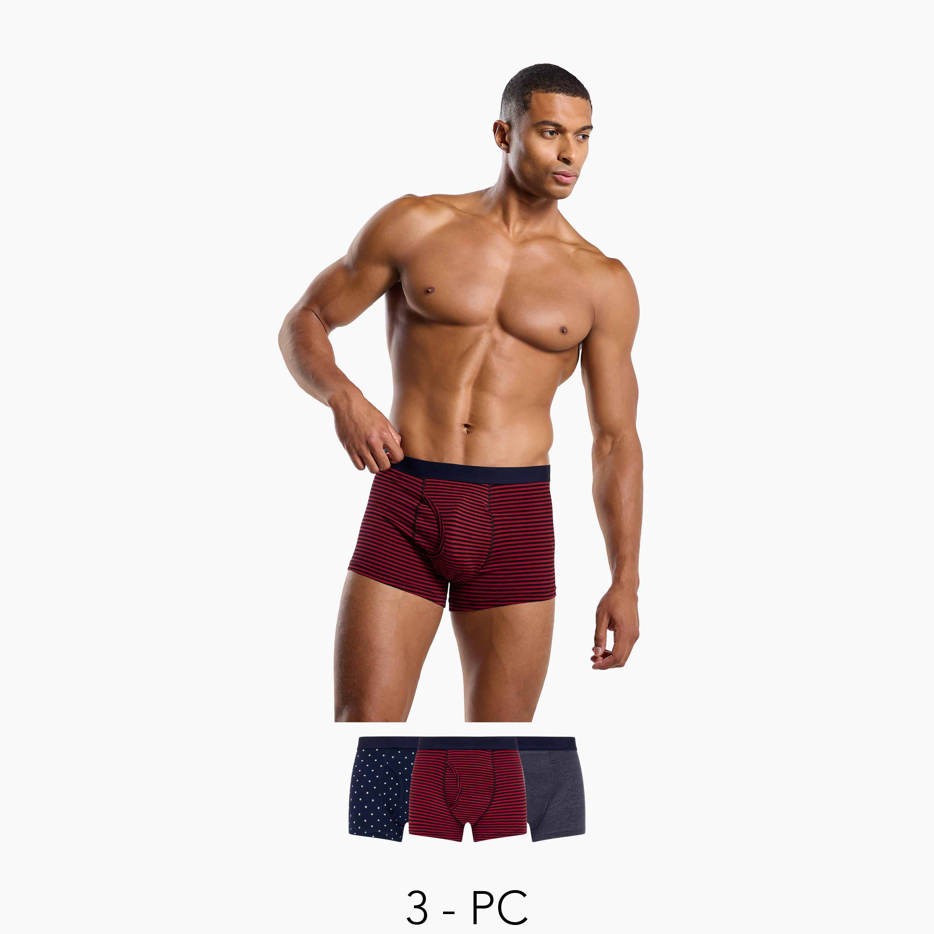 سراويل داخلية ترانك متنوعة - طقم من 3 قطع-men-clothing-innerwear-underwear-image-10
