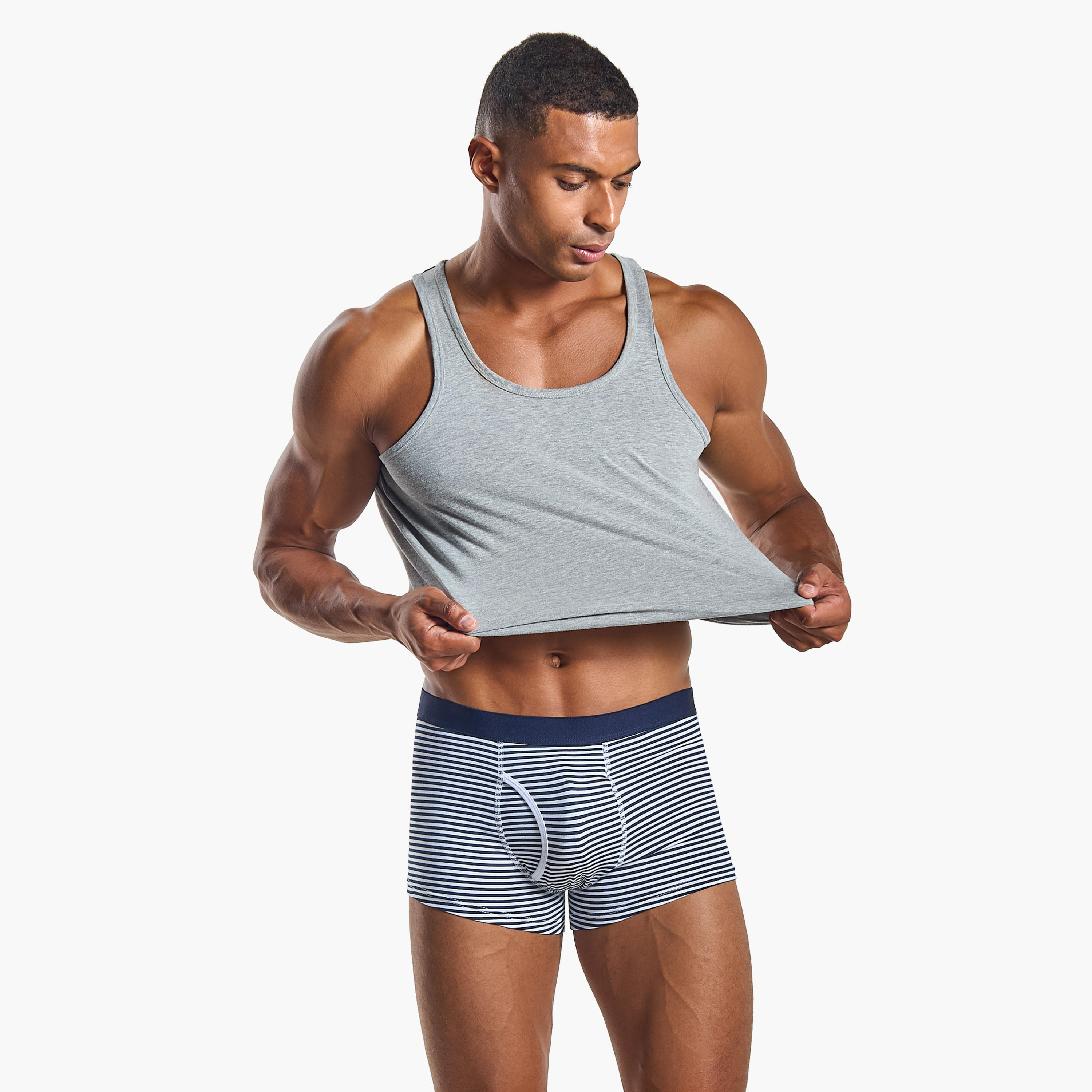 طقم سراويل ترانك داخلية متنوعة عدد 3 للرجال-men-clothing-innerwear-underwear-image-7