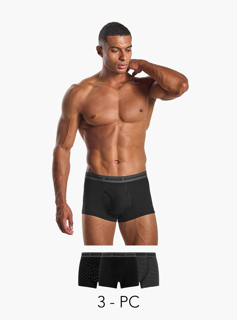 طقم من 3 - سراويل ترانك متنوعة-men-clothing-innerwear-underwear-image-1