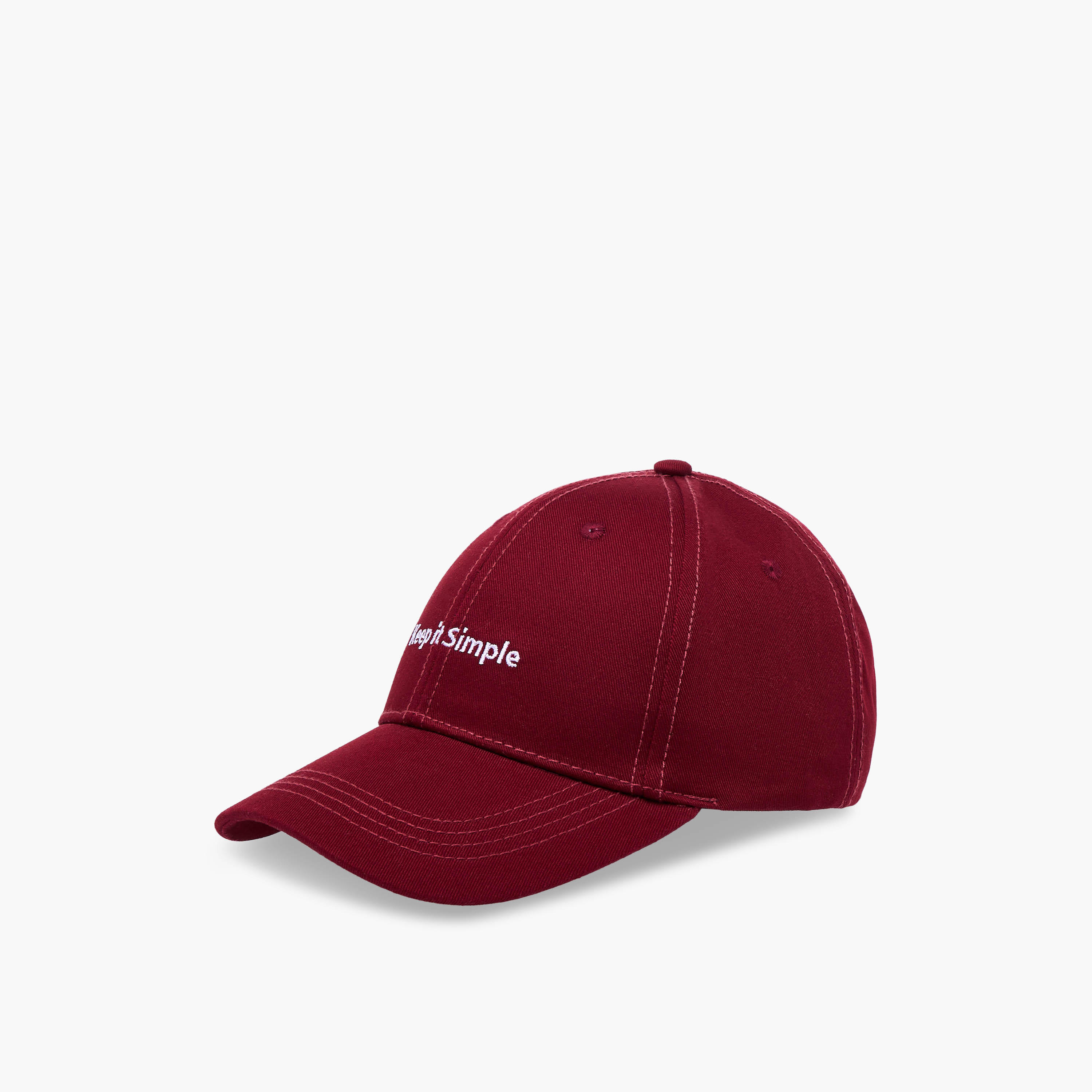 كاب بتطريز شعار وحزام بإبزيم للإغلاق-men-caps-image-6
