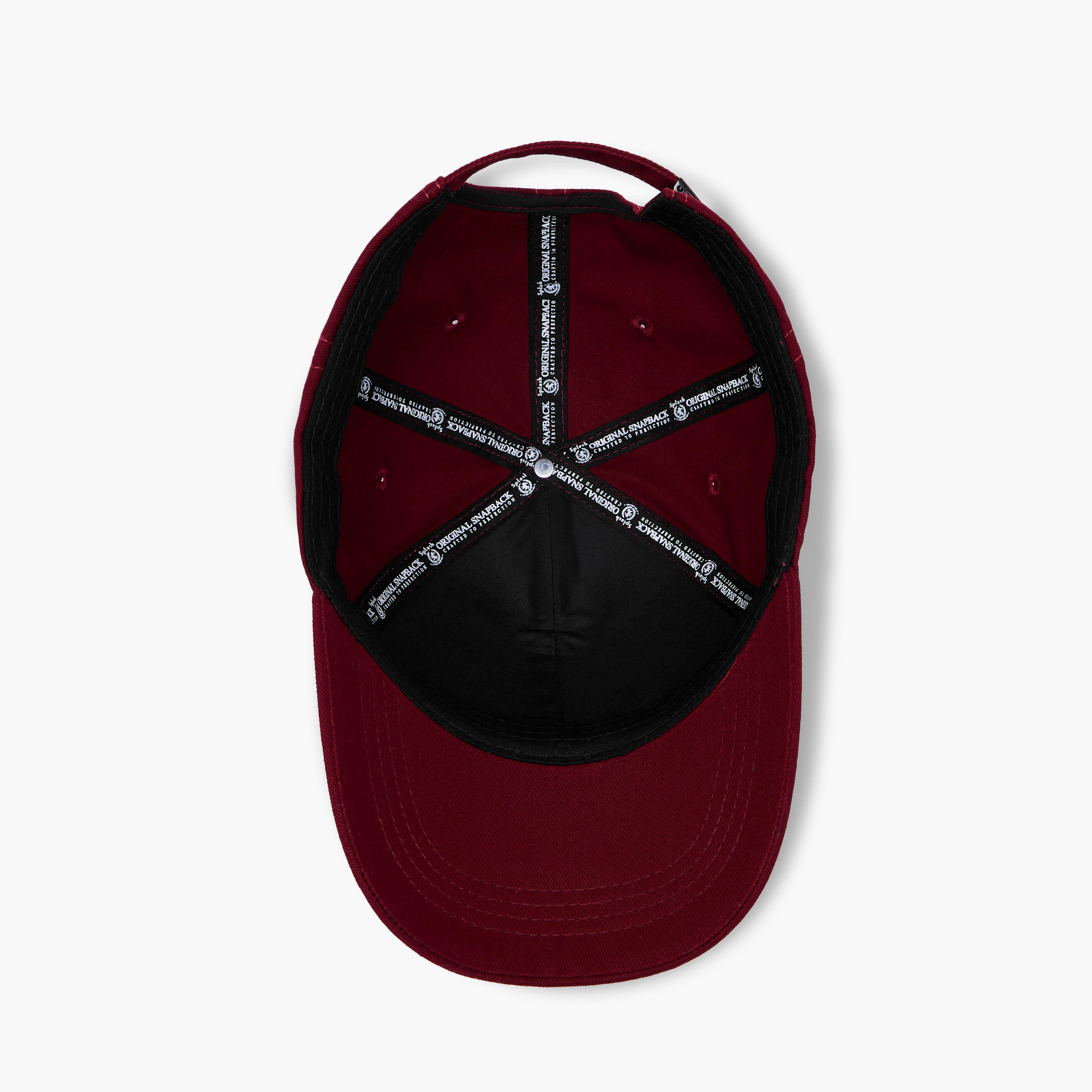 كاب بتطريز شعار وحزام بإبزيم للإغلاق-men-caps-image-1