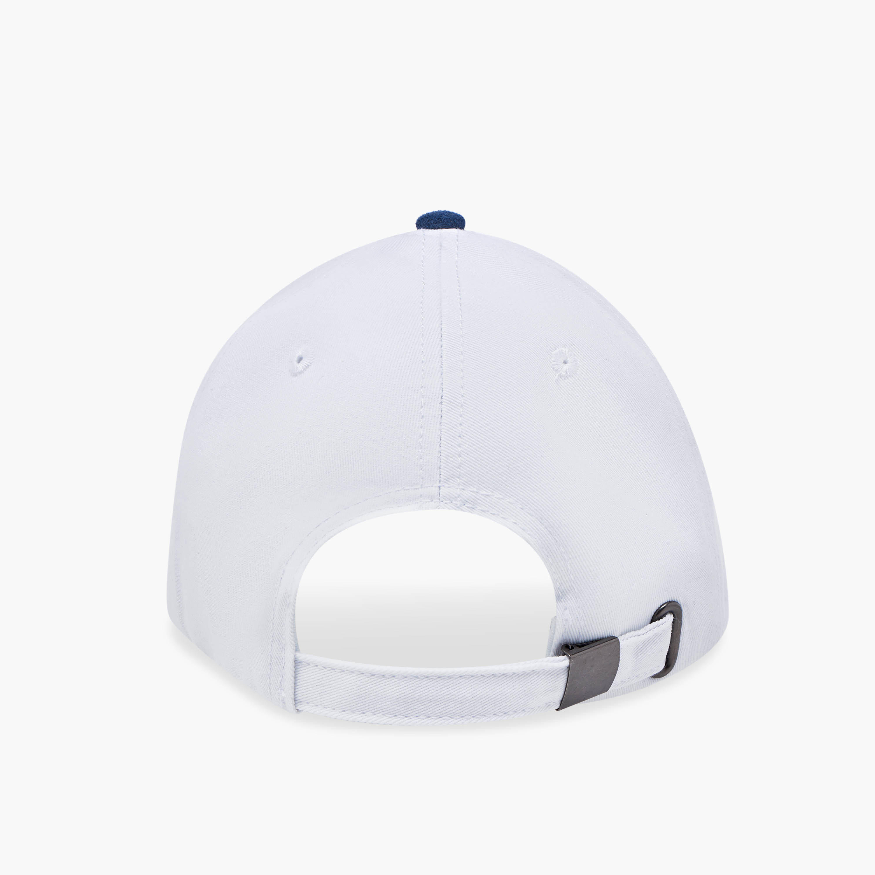 Embroidered Cap with Buckled Strap Closure-men-caps-image-4