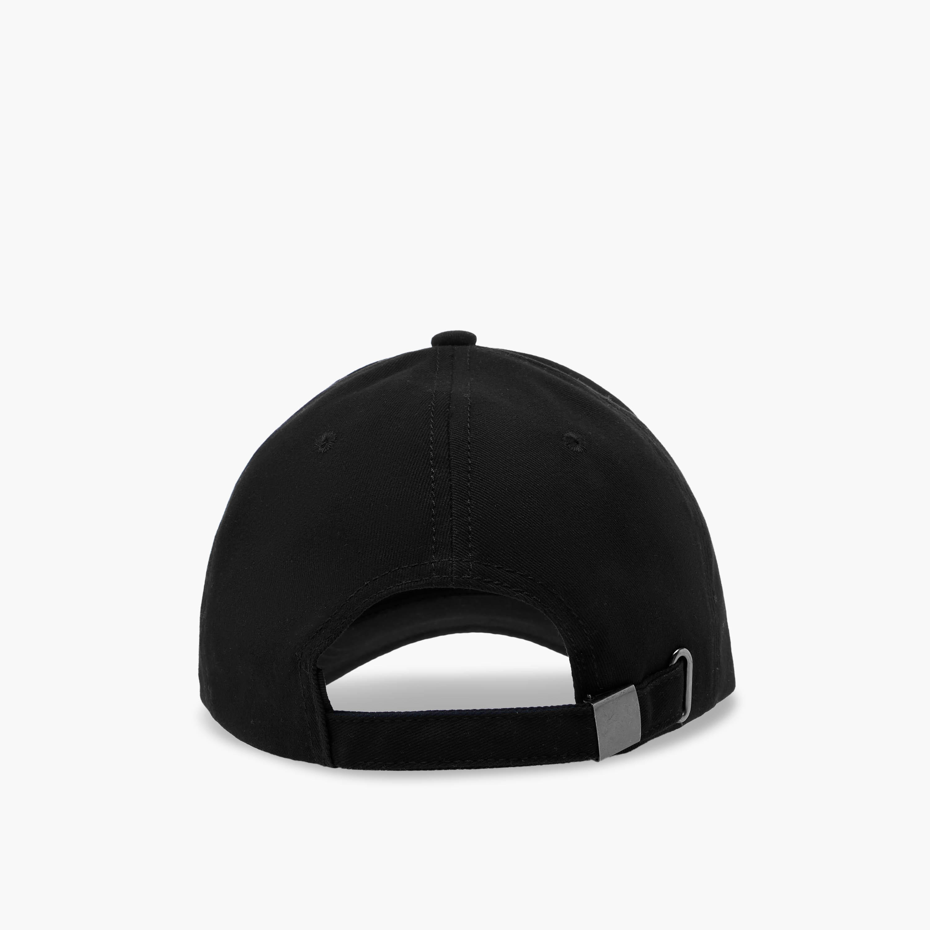 Slogan Embroidered Cap with Buckled Strap Closure-men-caps-image-4