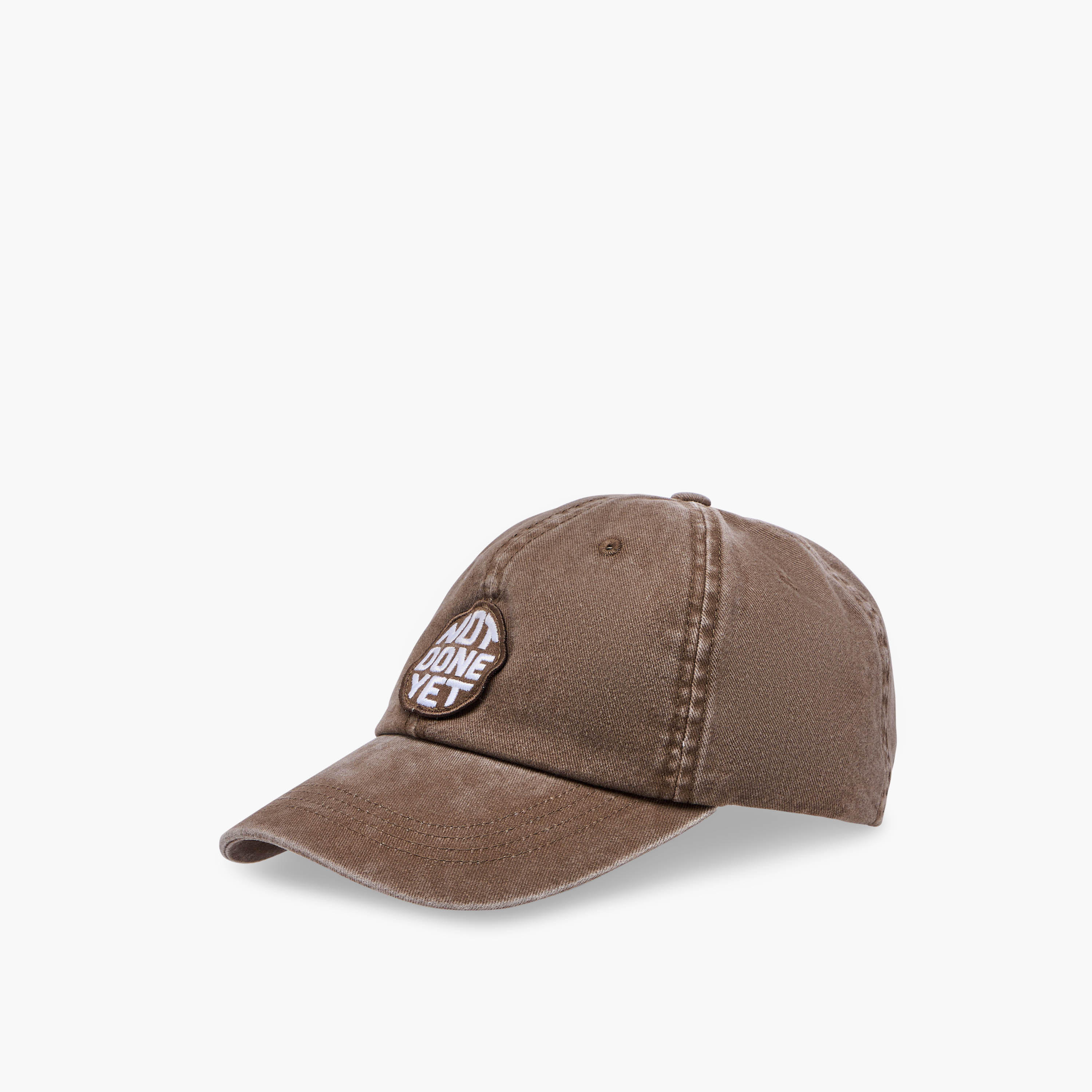 Slogan Embroidered Cap with Buckled Strap Closure-men-caps-image-2