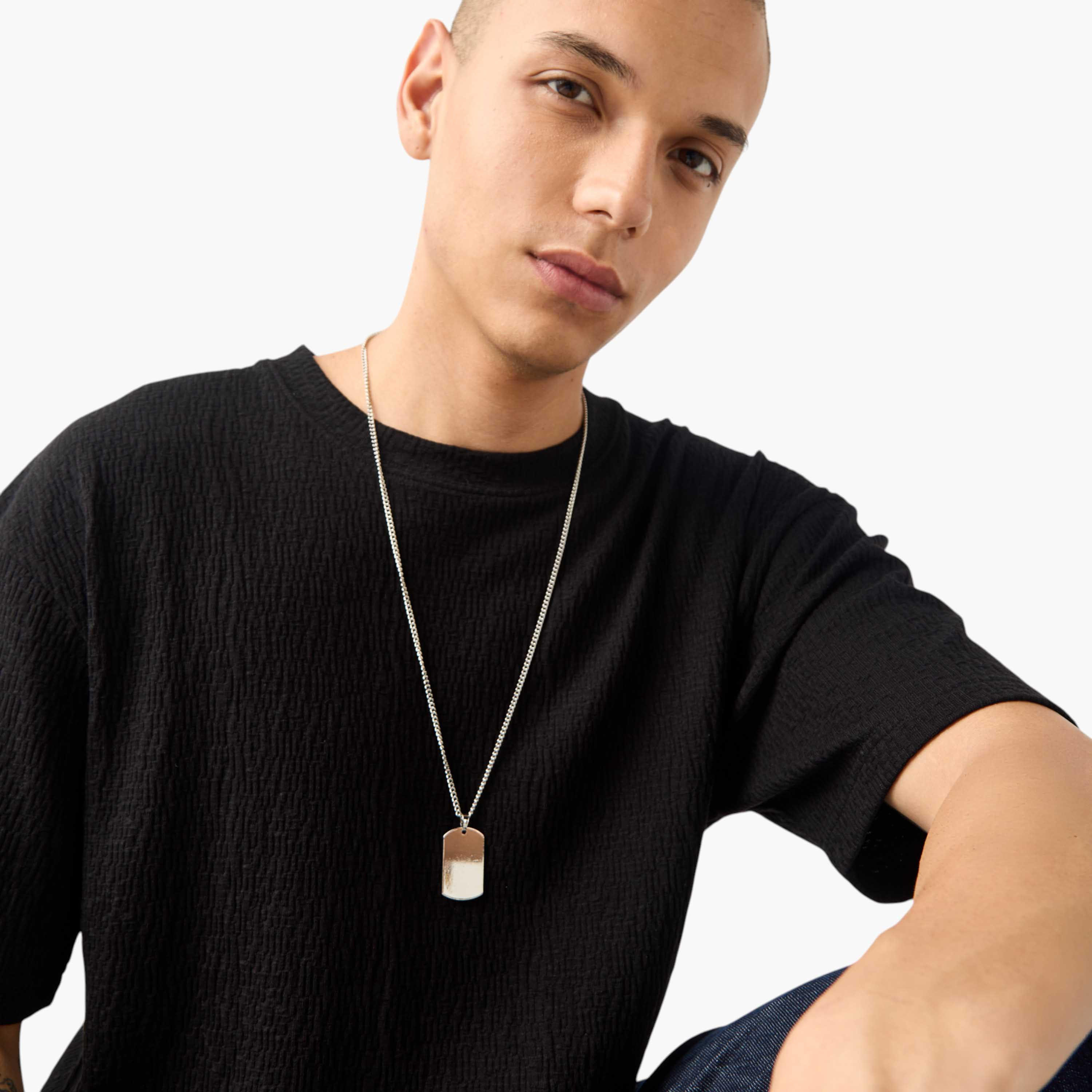 عقد بدلاية بطاقة ومشبك إغلاق-men-watchesandjewellery-necklacesandpendants-image-4