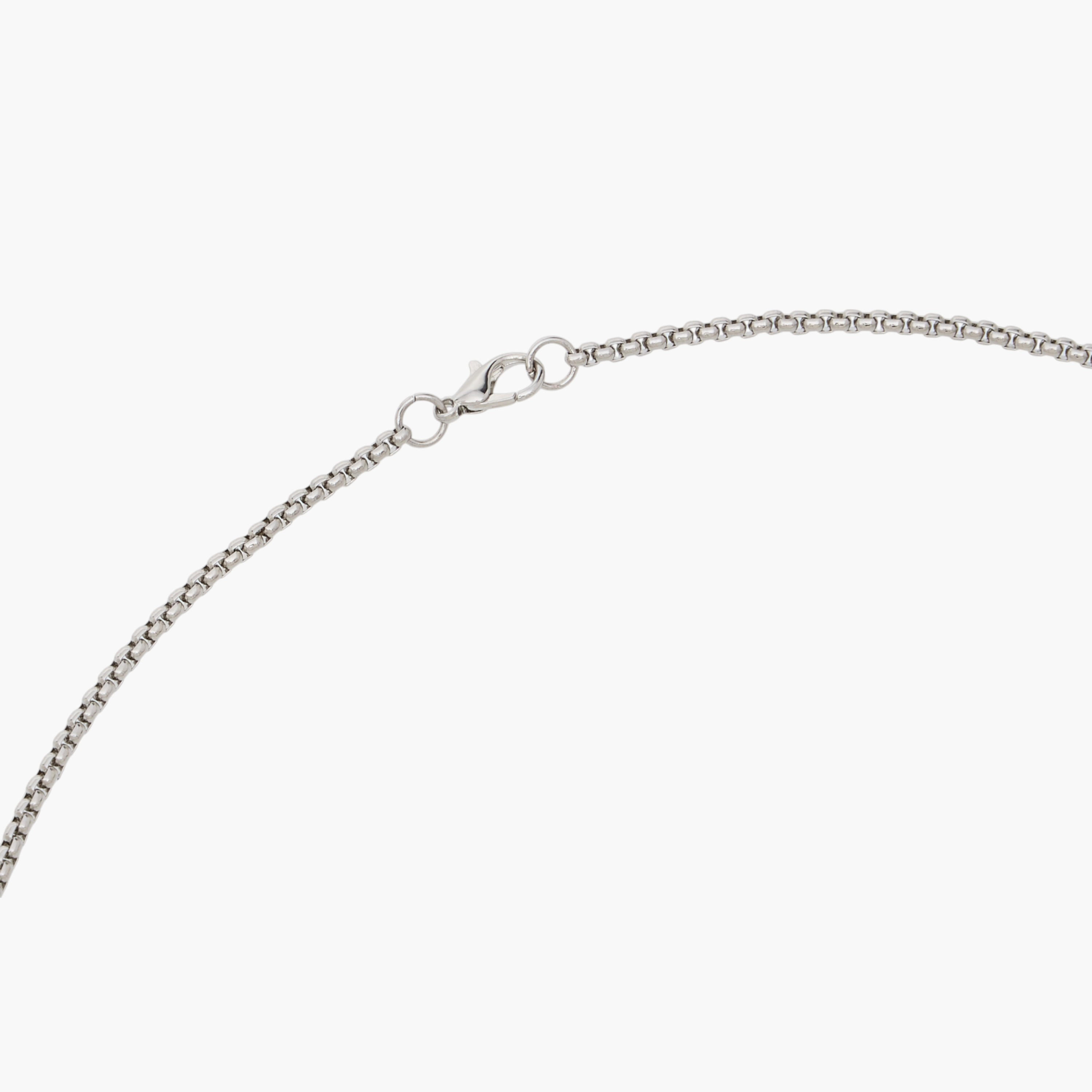 عقد بدلاية بأرقام رومانية ومشبك إغلاق-men-watchesandjewellery-necklacesandpendants-image-5