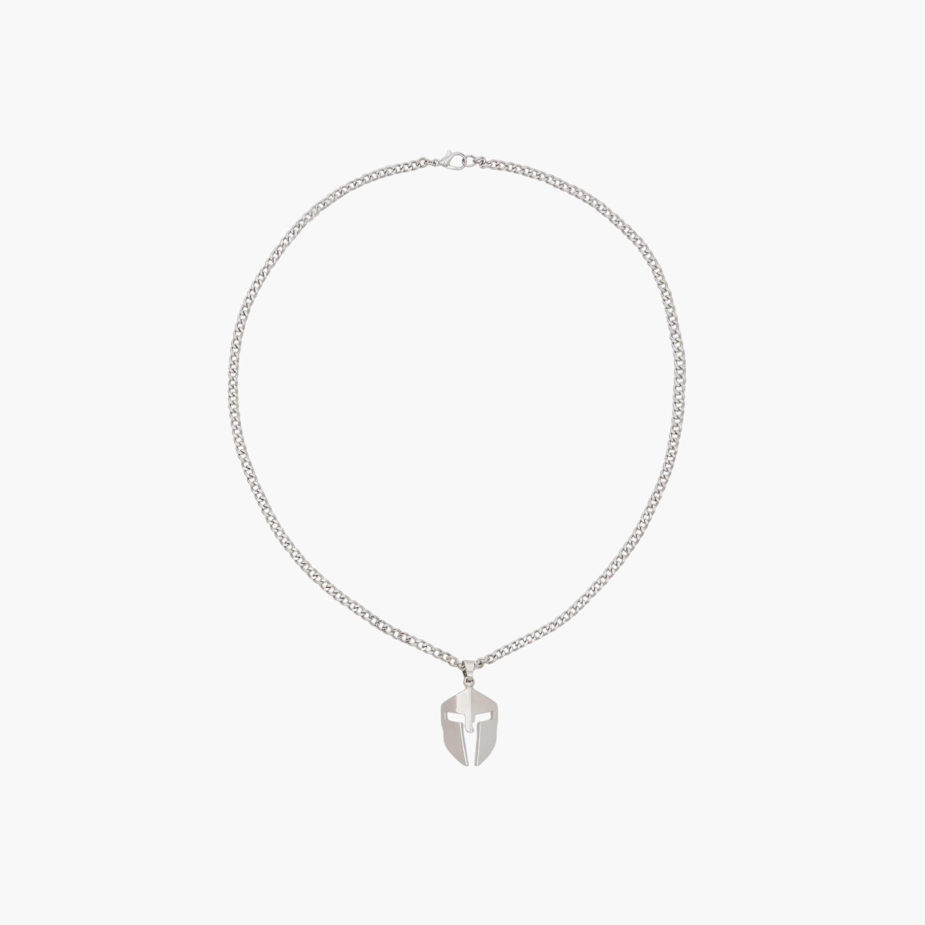 عقد بدلاية خوذة سبارتان ومشبك إغلاق-men-watchesandjewellery-necklacesandpendants-image-1
