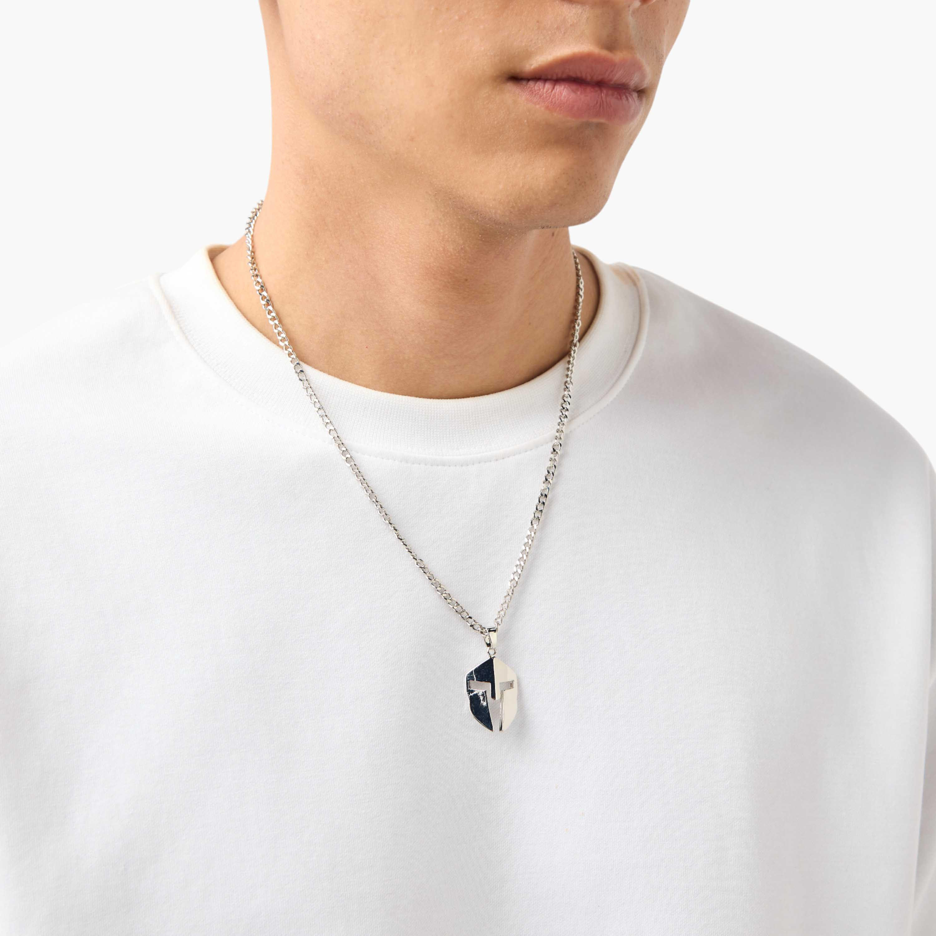 عقد بدلاية خوذة سبارتان ومشبك إغلاق-men-watchesandjewellery-necklacesandpendants-image-2
