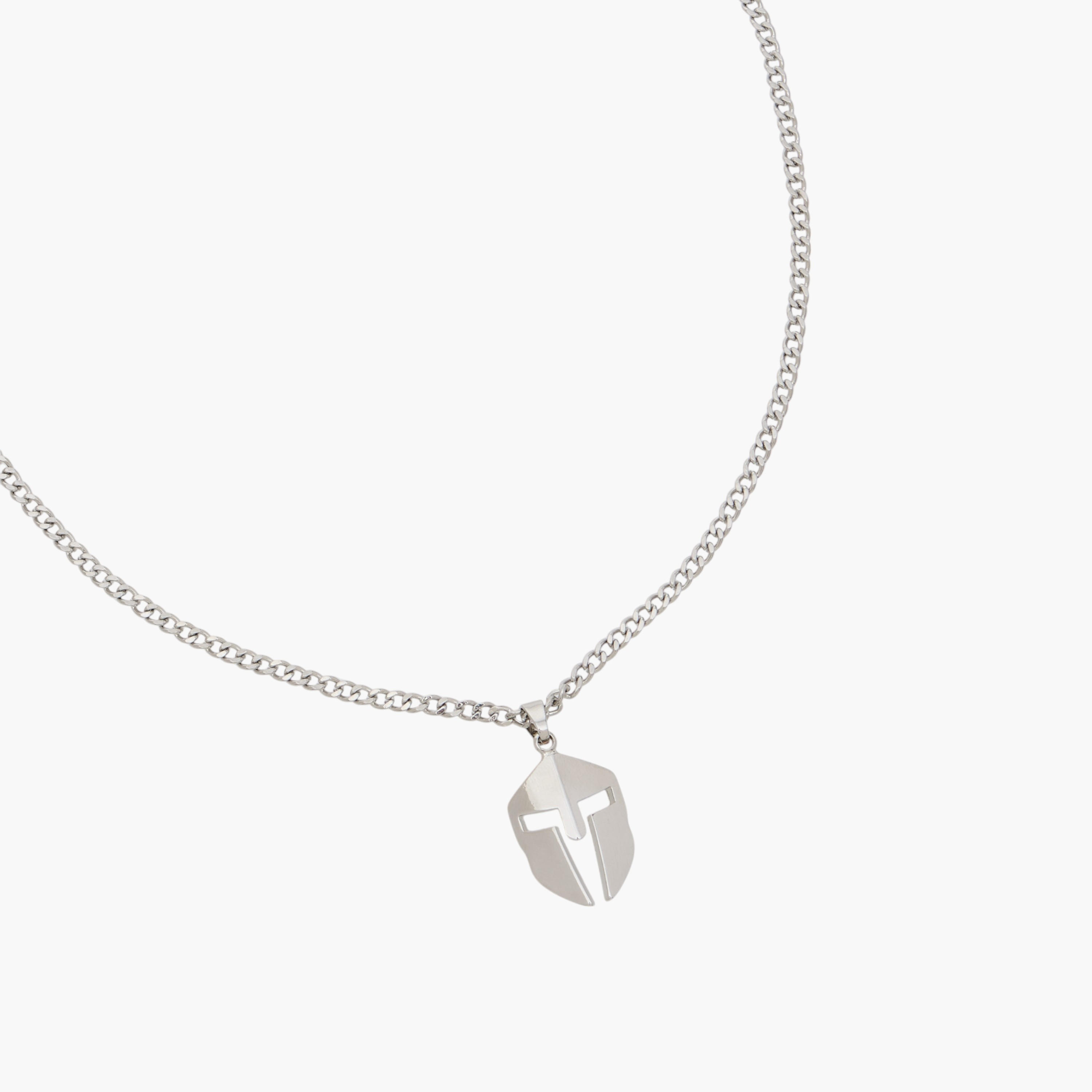 عقد بدلاية خوذة سبارتان ومشبك إغلاق-men-watchesandjewellery-necklacesandpendants-image-3