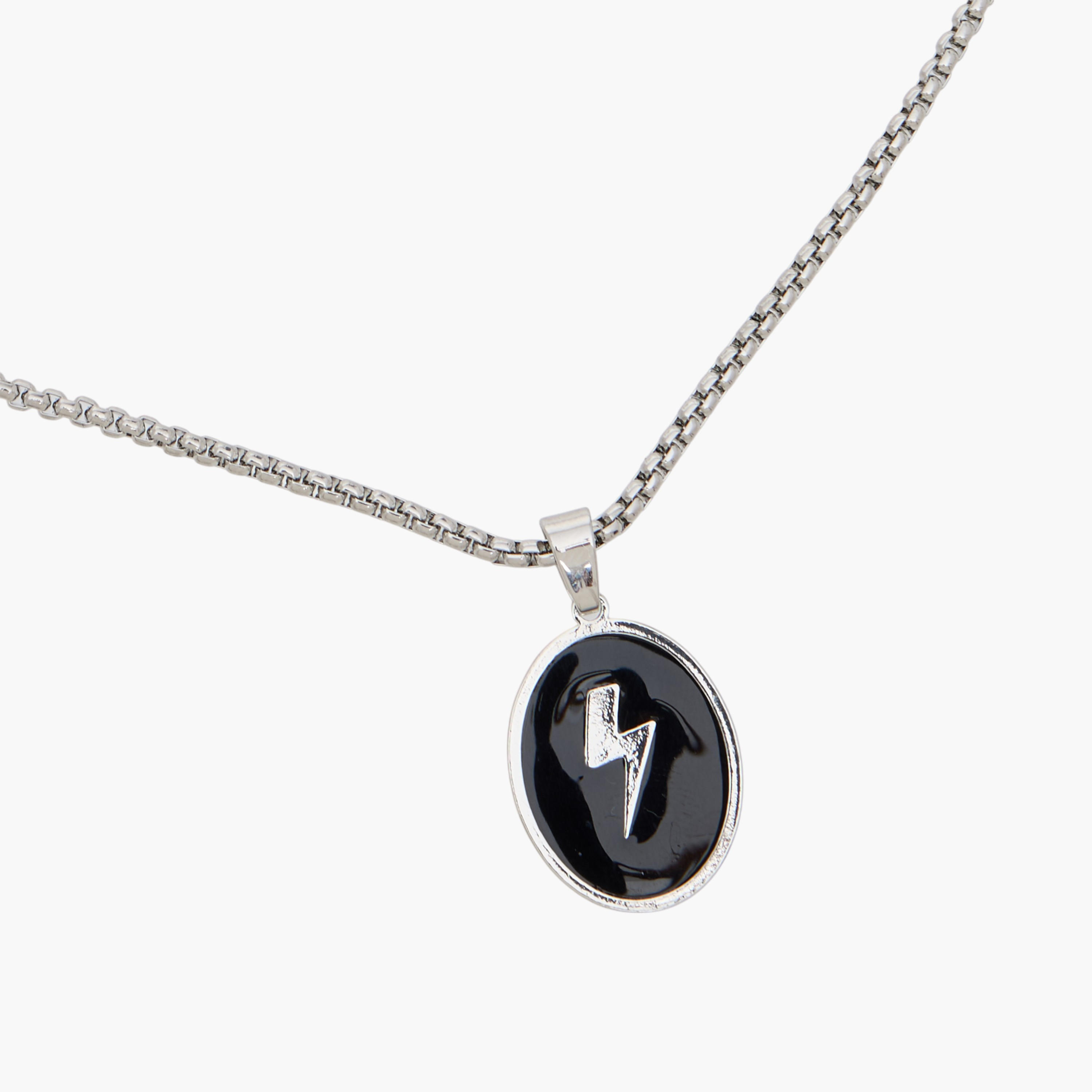 عقد بدلاية برق صاعق ومشبك إغلاق-men-watchesandjewellery-necklacesandpendants-image-4